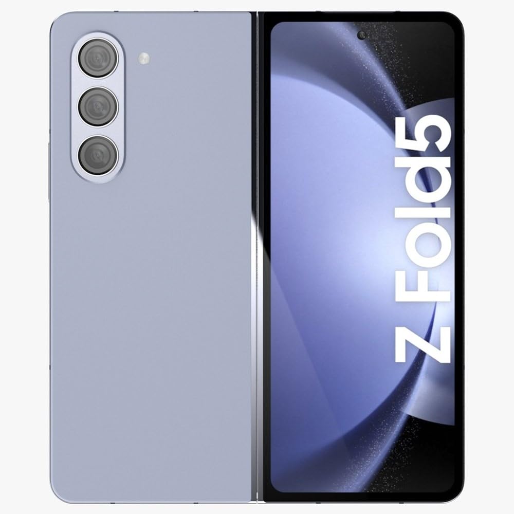 Samsung Galaxy Z Fold 5 5G US Version, 512GB, Blue - Unlocked (Renewed)