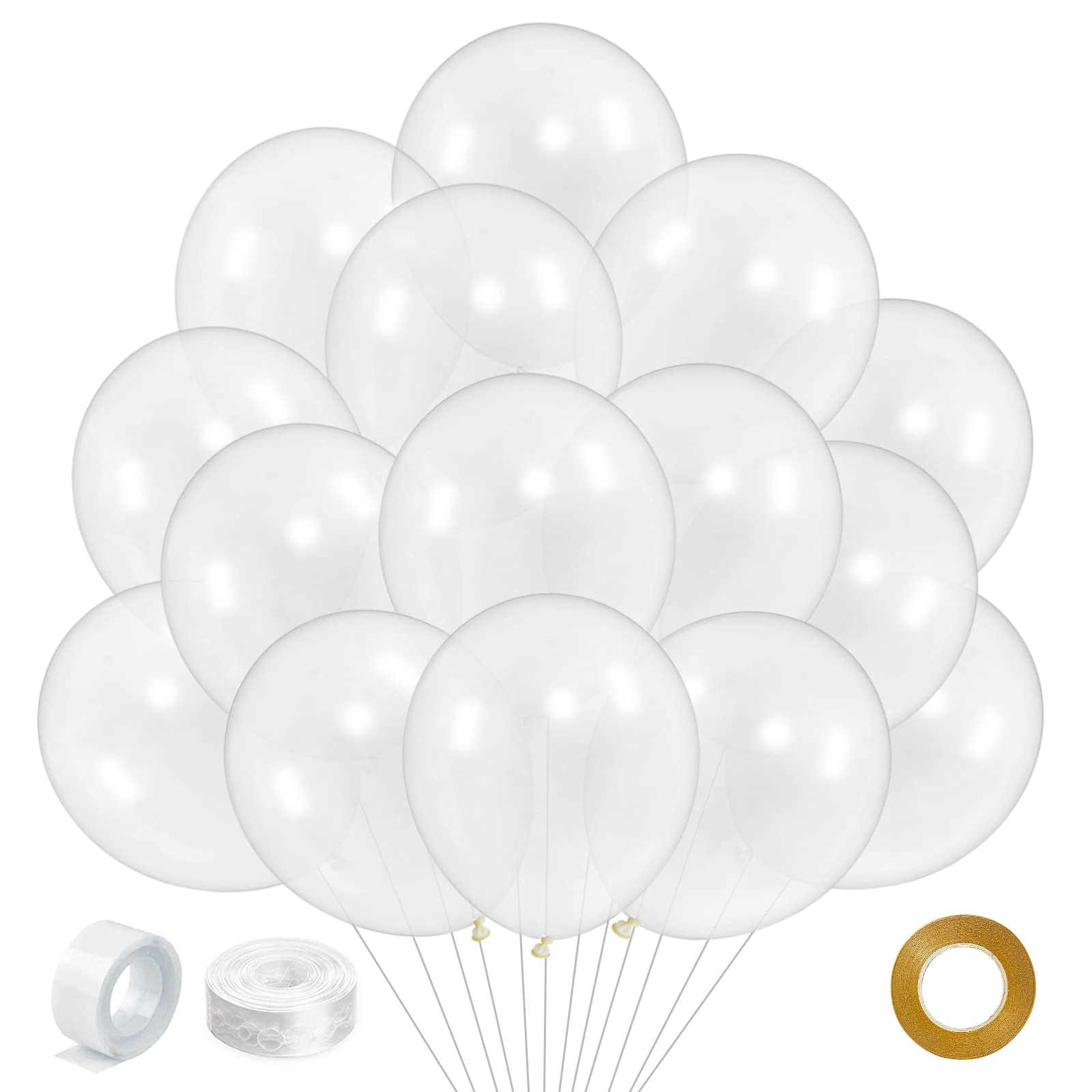 Black Balloons 110Pcs, 5 Inch Small Black Latex Party Balloons, Mini Thick Black Birthday Balloons for Wedding Baby Shower Decorations.