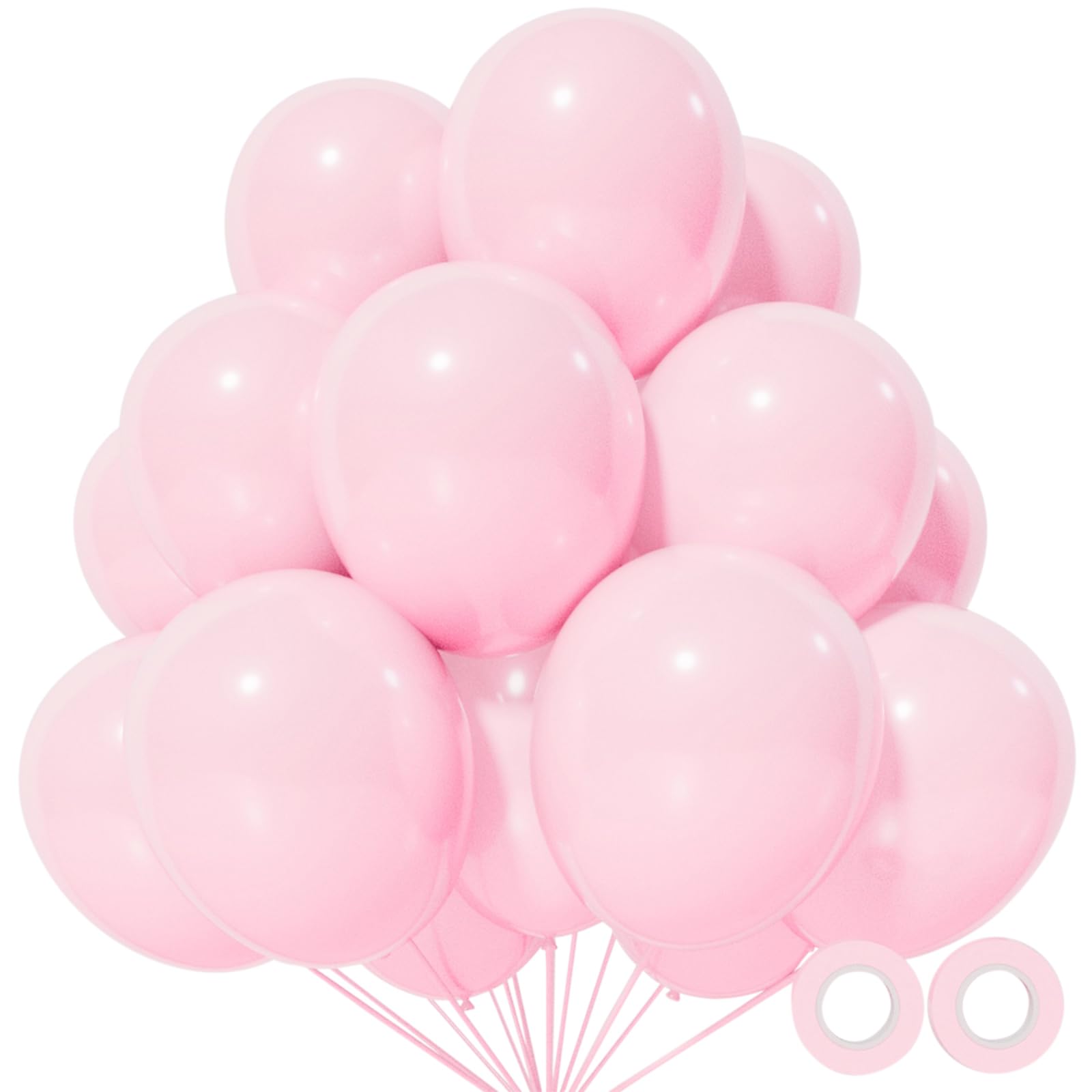 Black Balloons 110Pcs, 5 Inch Small Black Latex Party Balloons, Mini Thick Black Birthday Balloons for Wedding Baby Shower Decorations.