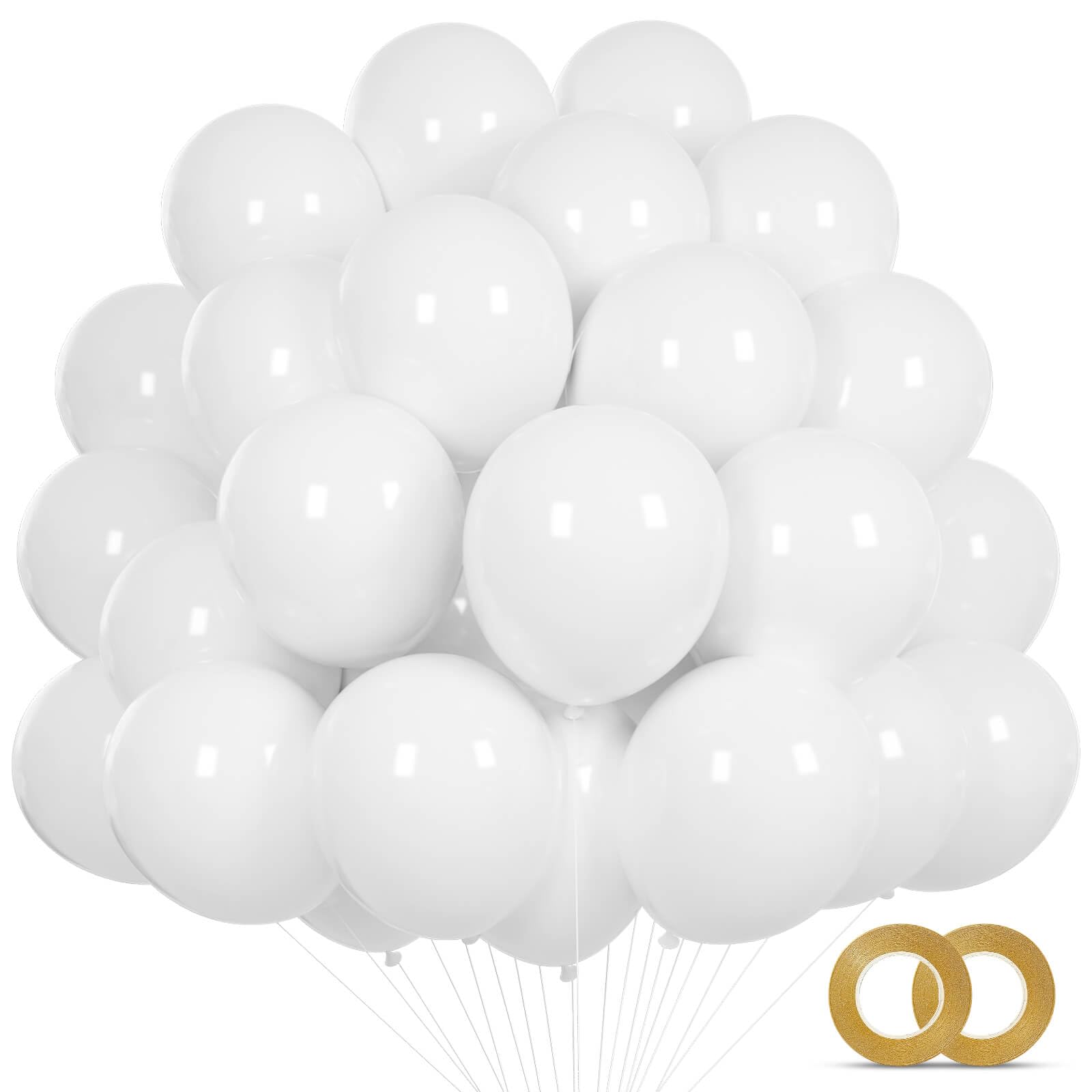 Black Balloons 110Pcs, 5 Inch Small Black Latex Party Balloons, Mini Thick Black Birthday Balloons for Wedding Baby Shower Decorations.