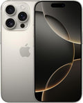 Apple iPhone 16 Pro Max, 256GB, Black Titanium - Unlocked (Renewed)