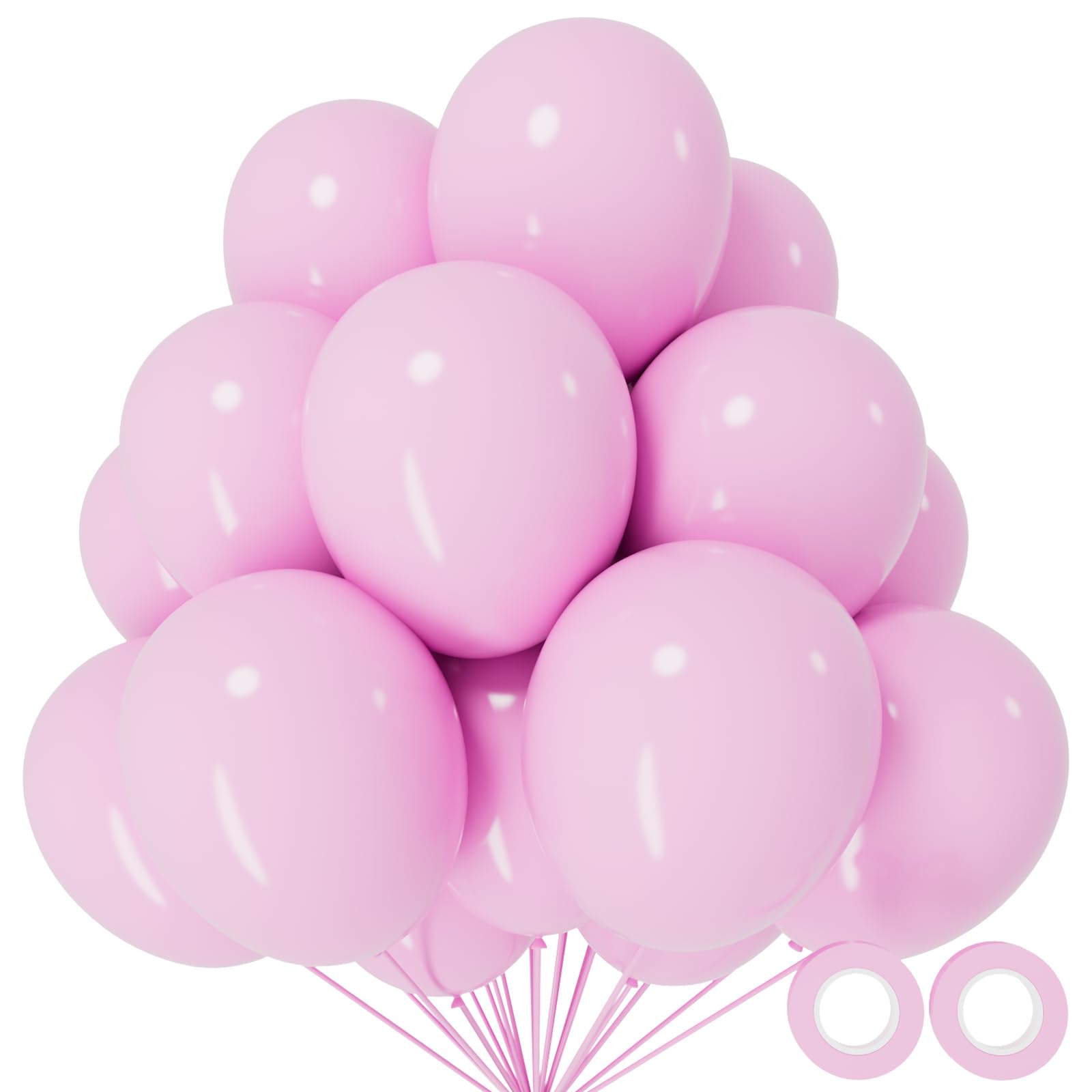 Black Balloons 110Pcs, 5 Inch Small Black Latex Party Balloons, Mini Thick Black Birthday Balloons for Wedding Baby Shower Decorations.
