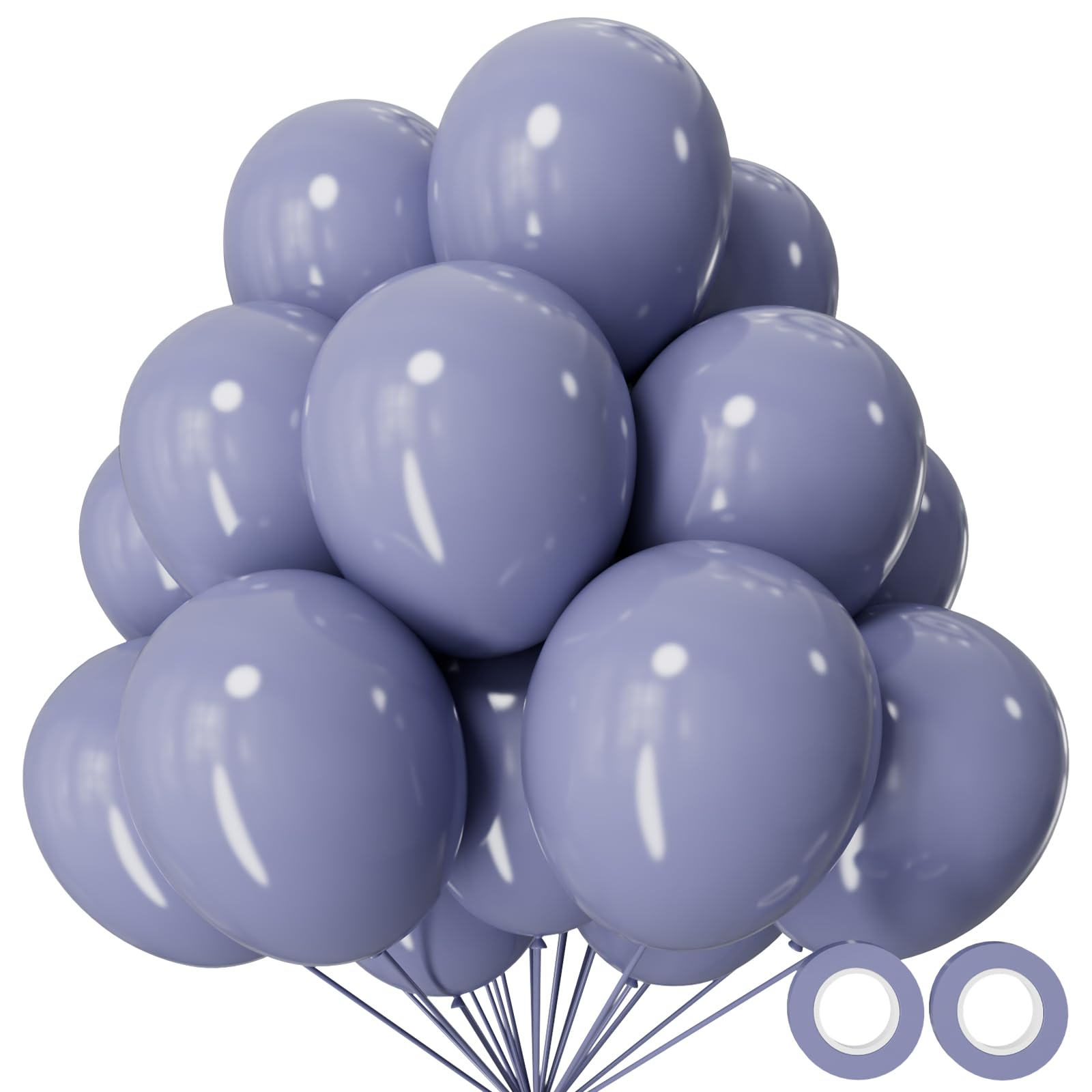 Black Balloons 110Pcs, 5 Inch Small Black Latex Party Balloons, Mini Thick Black Birthday Balloons for Wedding Baby Shower Decorations.
