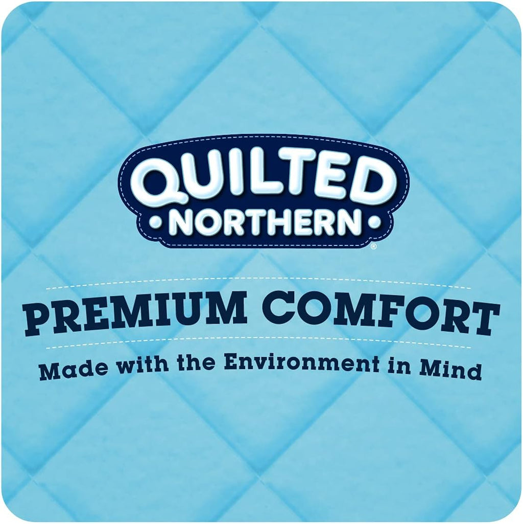 Quilted Northern Ultra Soft & Strong Toilet Paper, 48 Double Rolls, 48 = 96 Regular Rolls,12 Count (Pack of 4)