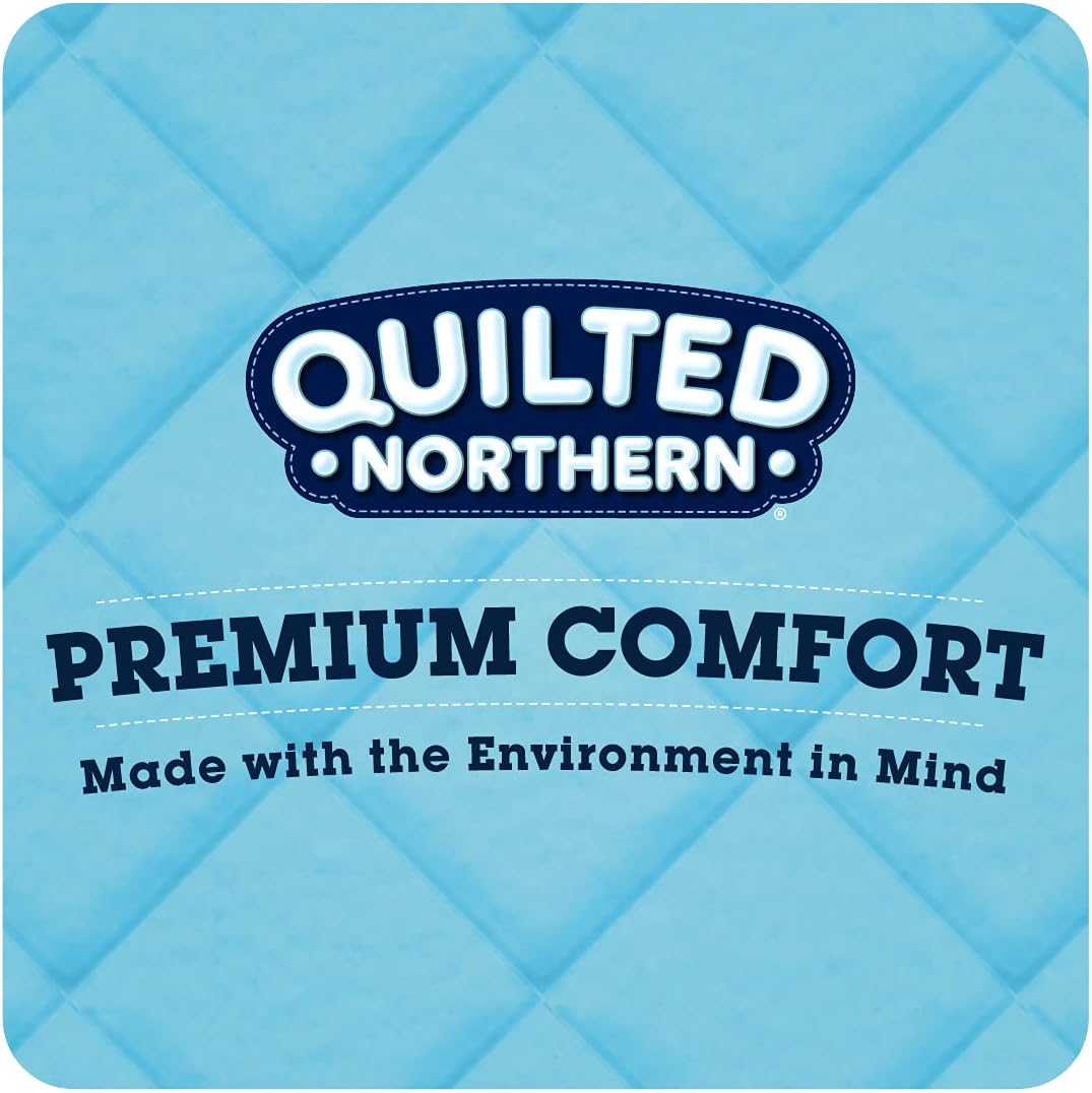 Quilted Northern Ultra Soft & Strong Toilet Paper, 48 Double Rolls, 48 = 96 Regular Rolls,12 Count (Pack of 4)