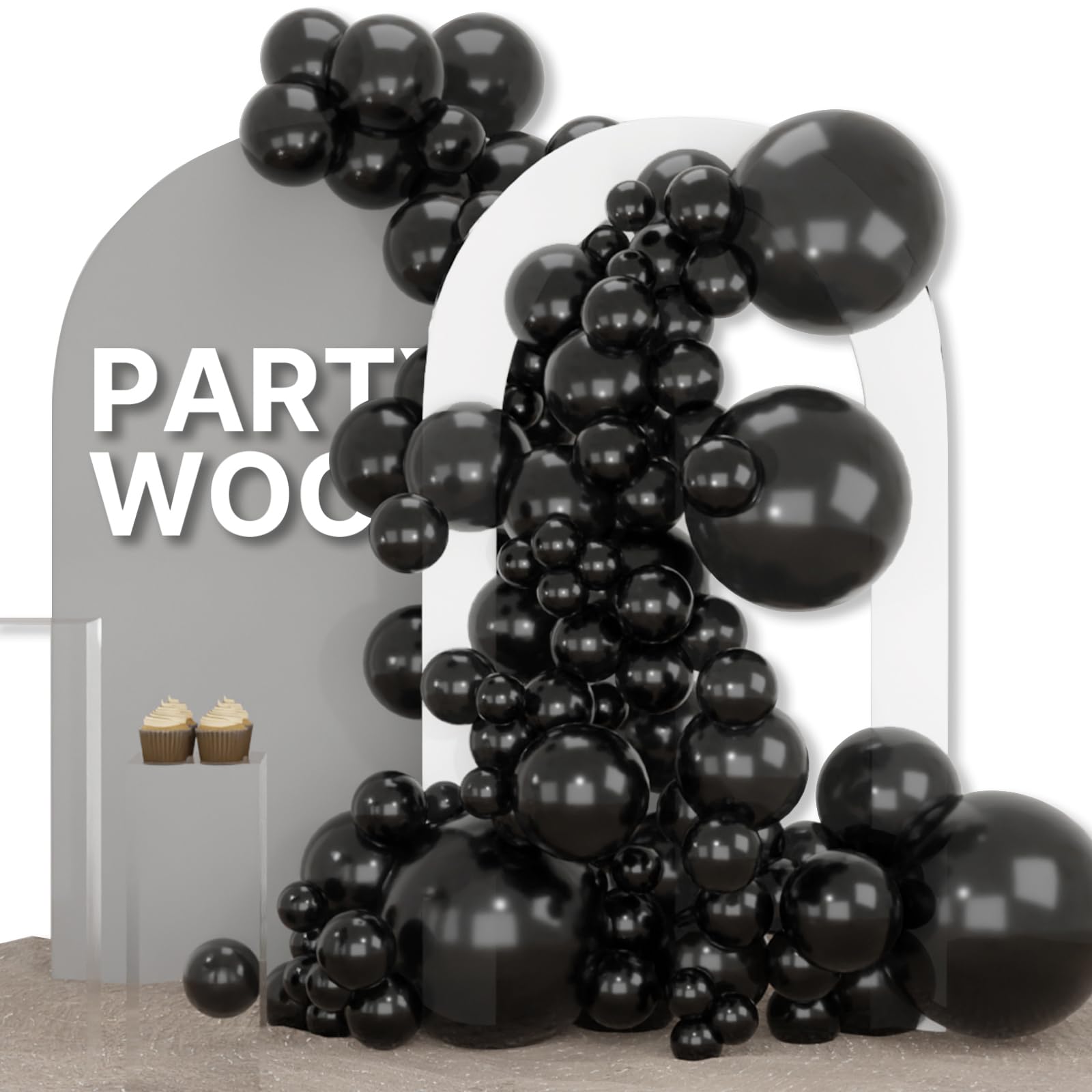PartyWoo Nude Balloons 50pcs 5 Inch Apricot Boho Fall Neutral Latex Helium Balloons for Graduation Wedding Anniversary Birthday Boy Baby Shower Woodland Boho Theme Party Decorations Brown-F05