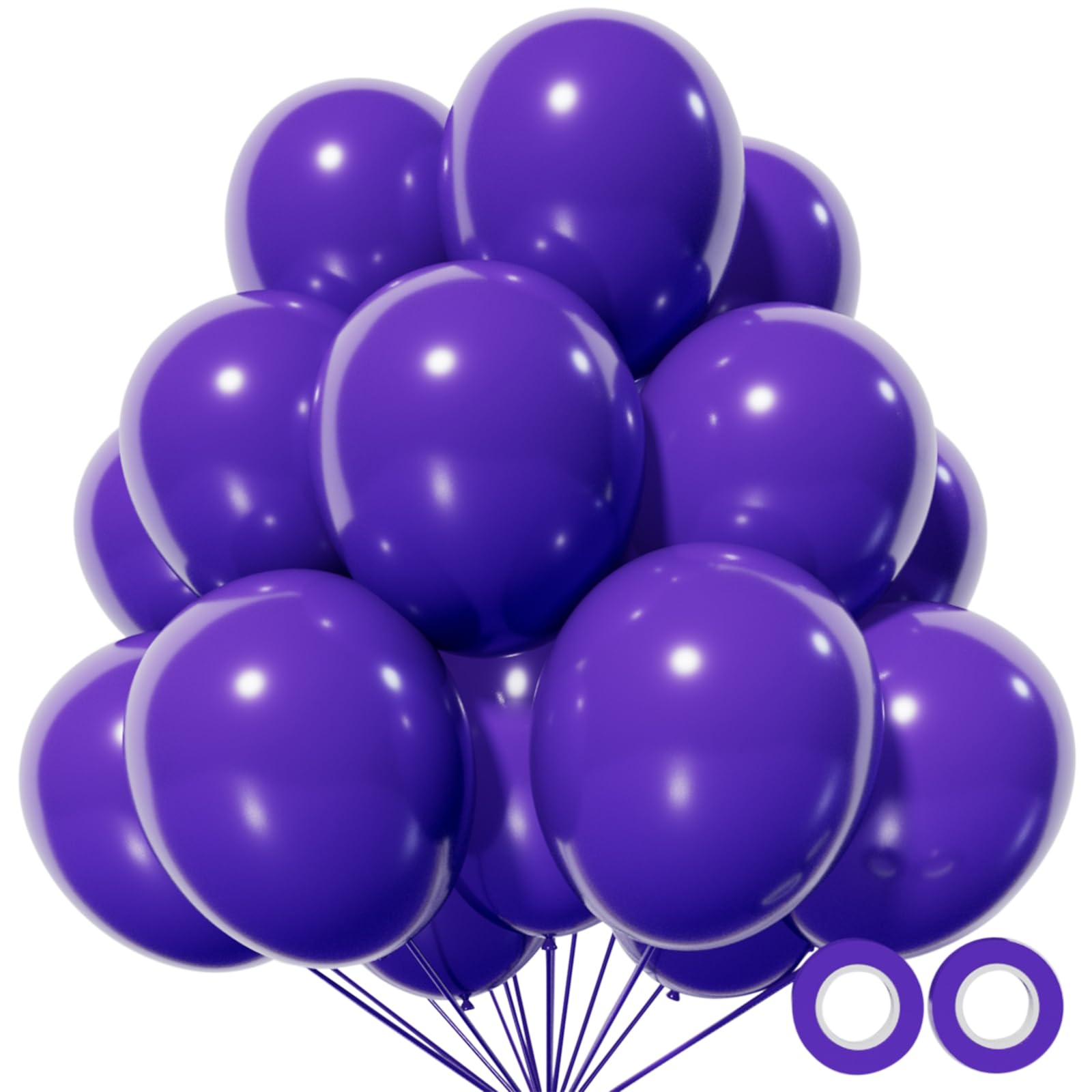 Black Balloons 110Pcs, 5 Inch Small Black Latex Party Balloons, Mini Thick Black Birthday Balloons for Wedding Baby Shower Decorations.