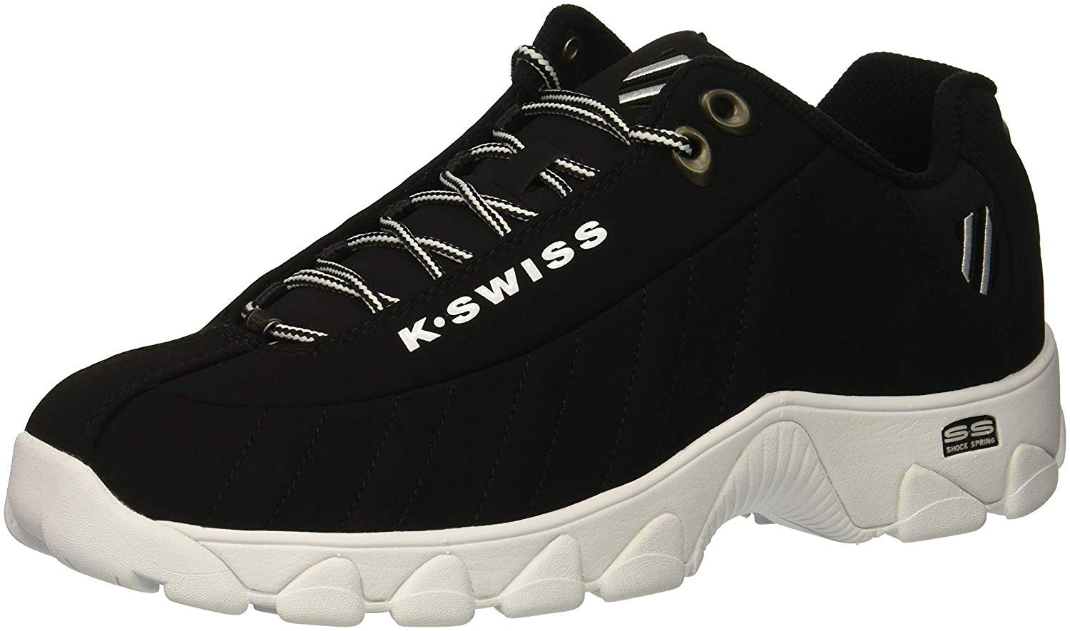 K-Swiss Men's ST329 CMF Sneaker, Wide Tennis Walking Shoes Leather Upper