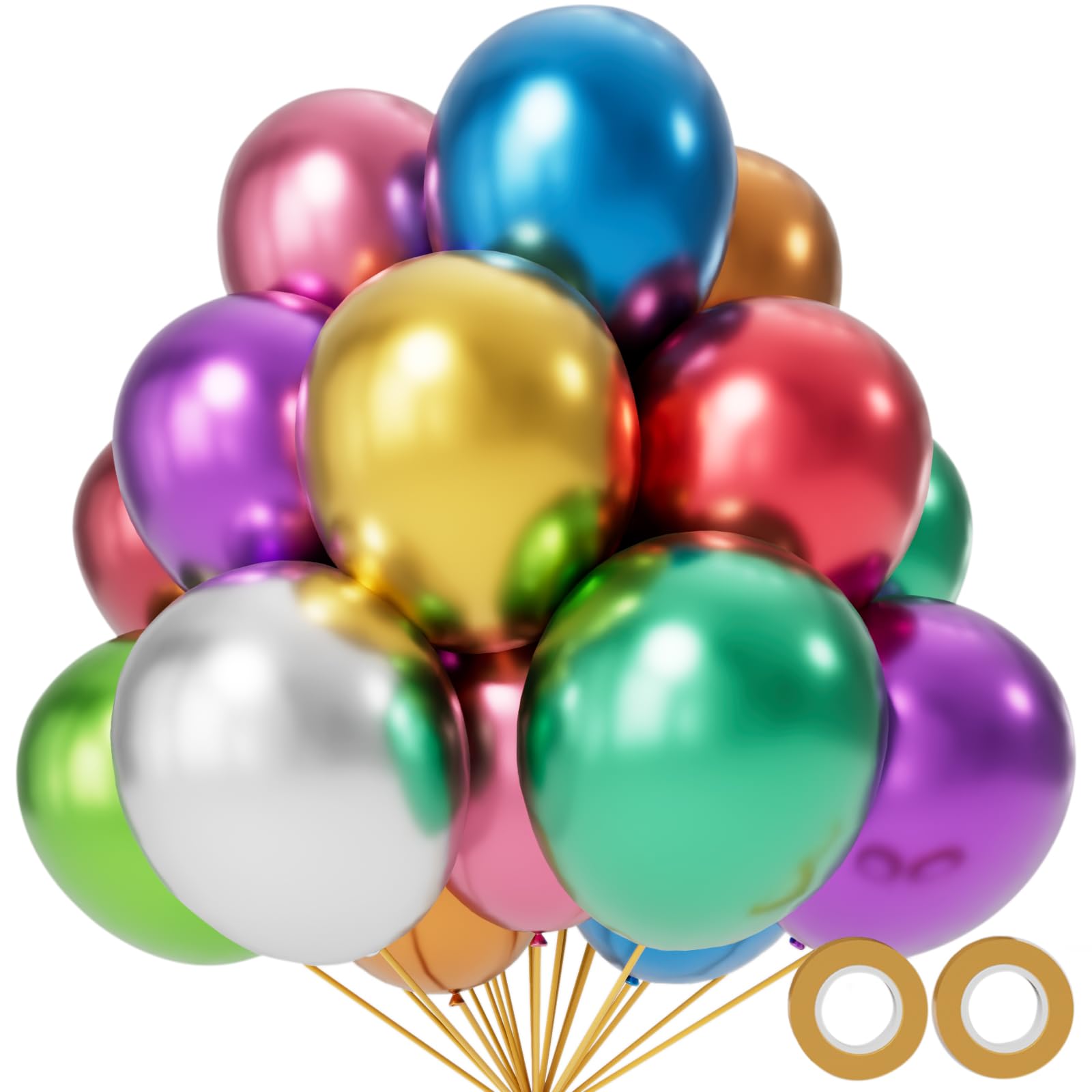 Black Balloons 110Pcs, 5 Inch Small Black Latex Party Balloons, Mini Thick Black Birthday Balloons for Wedding Baby Shower Decorations.
