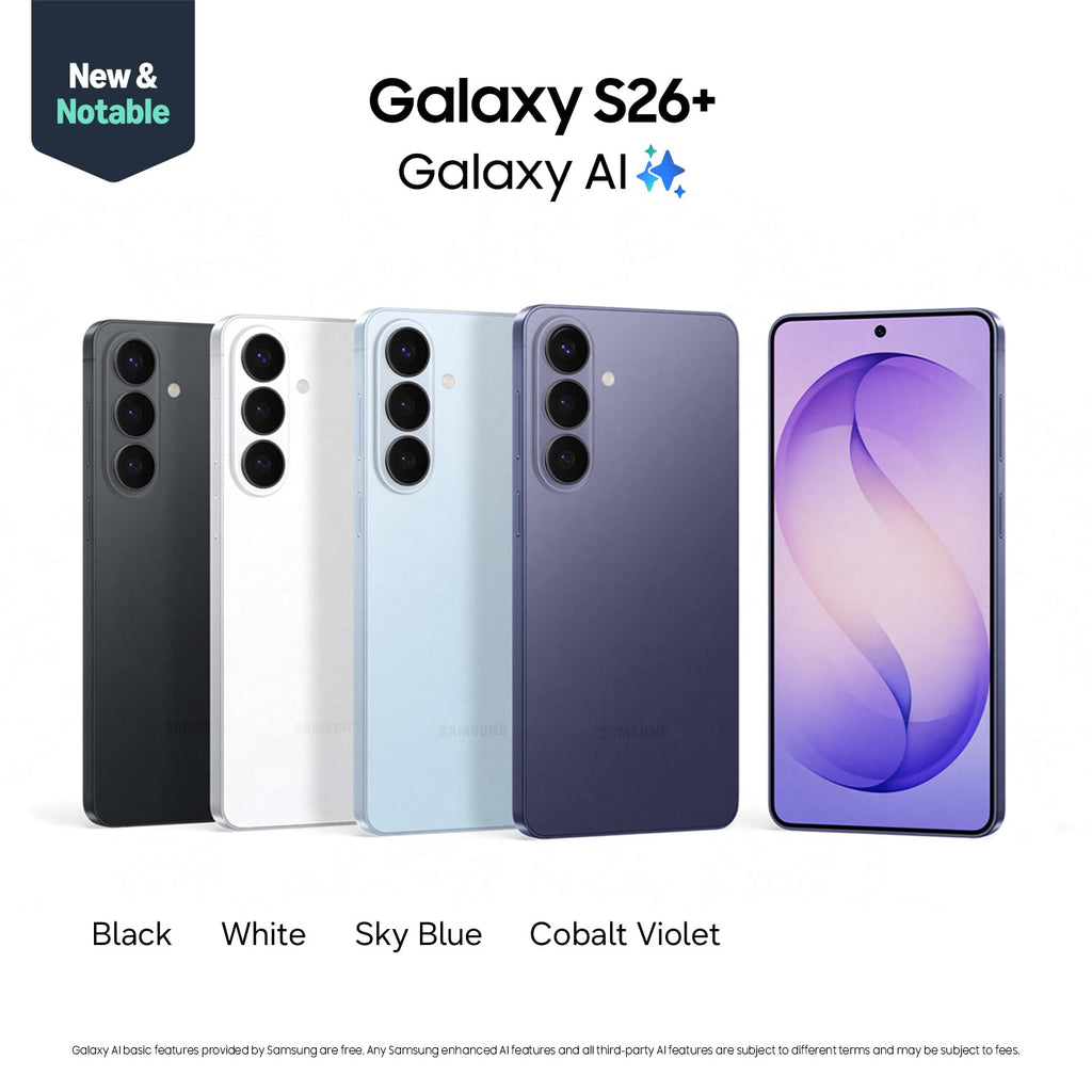 Samsung Galaxy S26 Ultra, Unlocked Android Smartphone, 512GB, Privacy Display, Galaxy AI, AI Camera, Super Fast Charging 3.0, Durable Battery, 2026, US 1 Year Warranty, Cobalt Violet