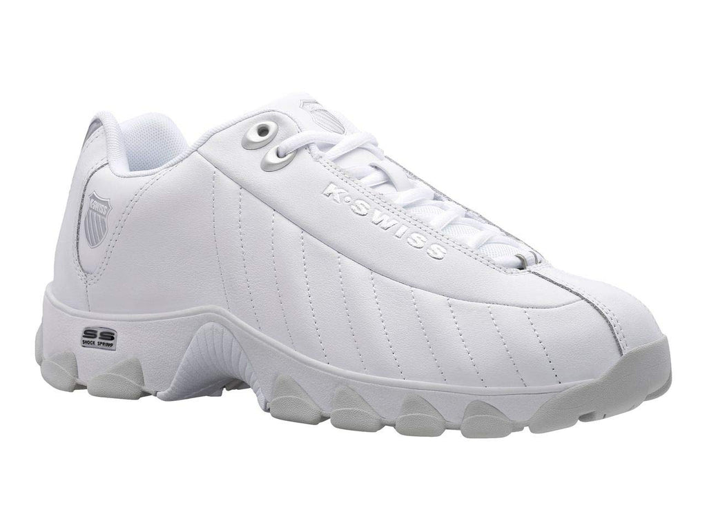 K-Swiss Men's ST329 CMF Sneaker, Wide Tennis Walking Shoes Leather Upper
