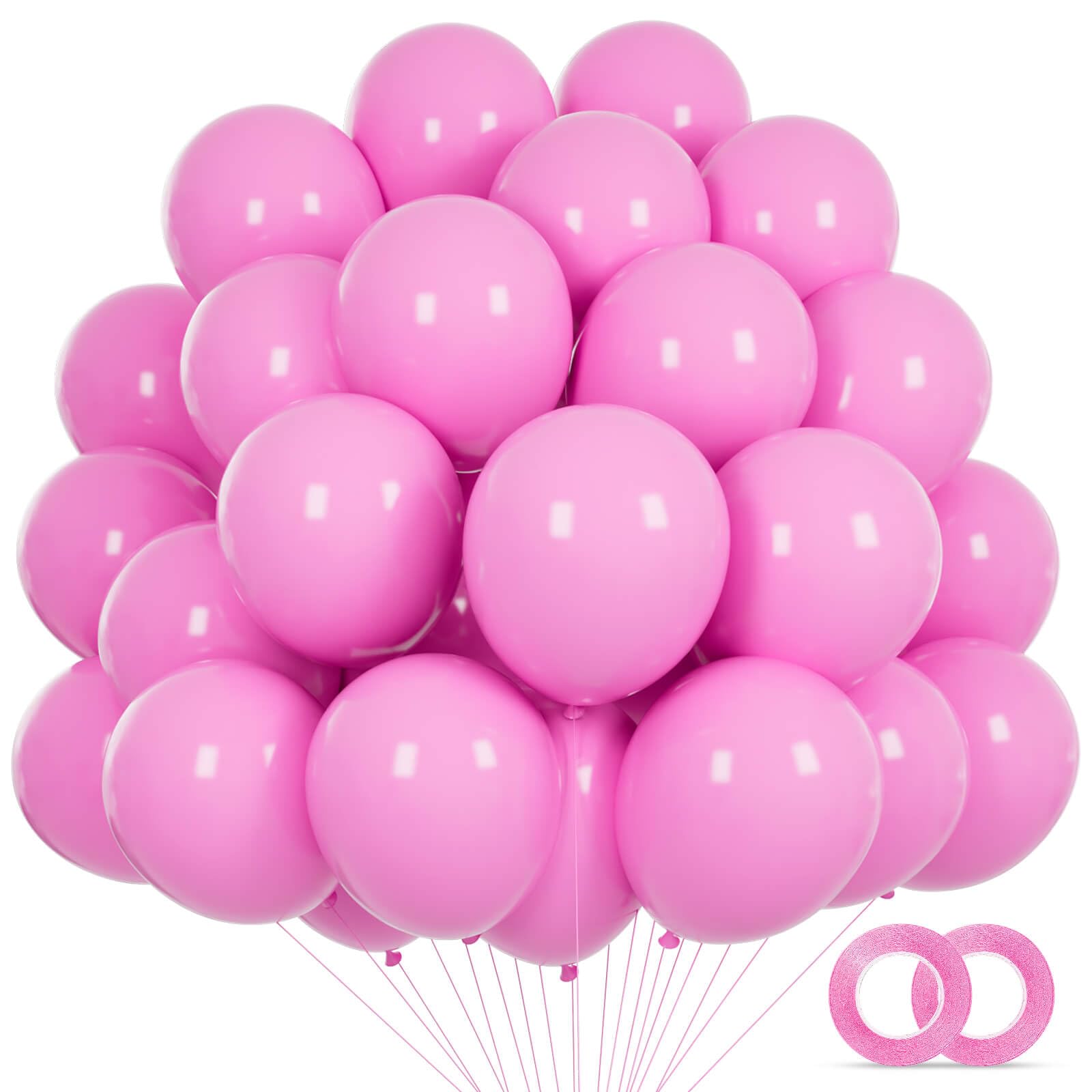 Black Balloons 110Pcs, 5 Inch Small Black Latex Party Balloons, Mini Thick Black Birthday Balloons for Wedding Baby Shower Decorations.