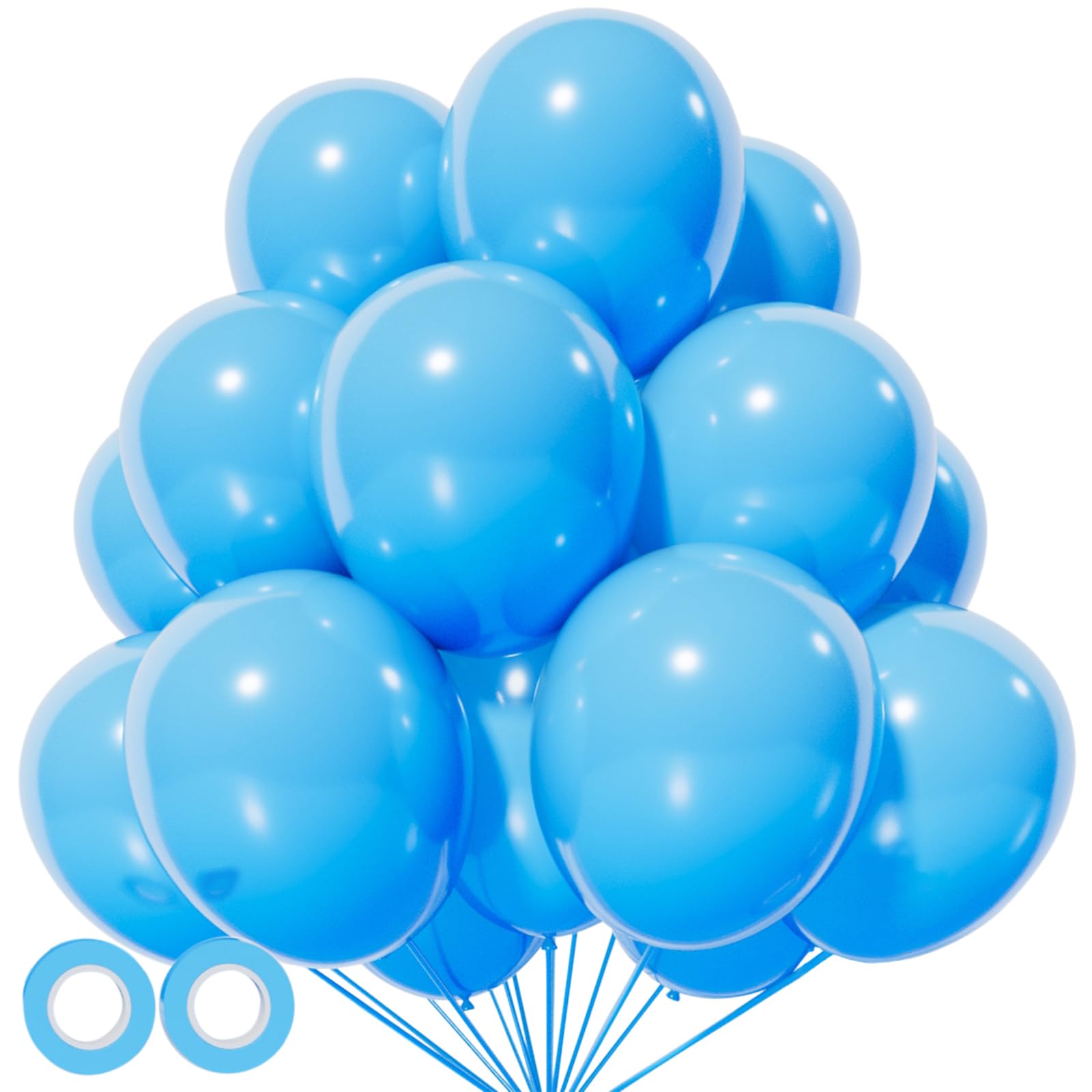Black Balloons 110Pcs, 5 Inch Small Black Latex Party Balloons, Mini Thick Black Birthday Balloons for Wedding Baby Shower Decorations.