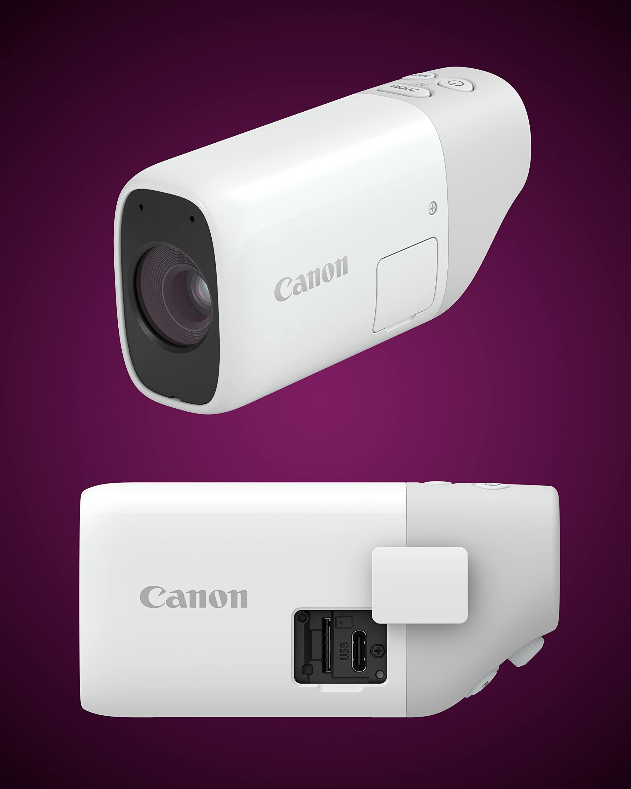 Canon Zoom Digital Monocular with USB Charger and microSD Card (Black)