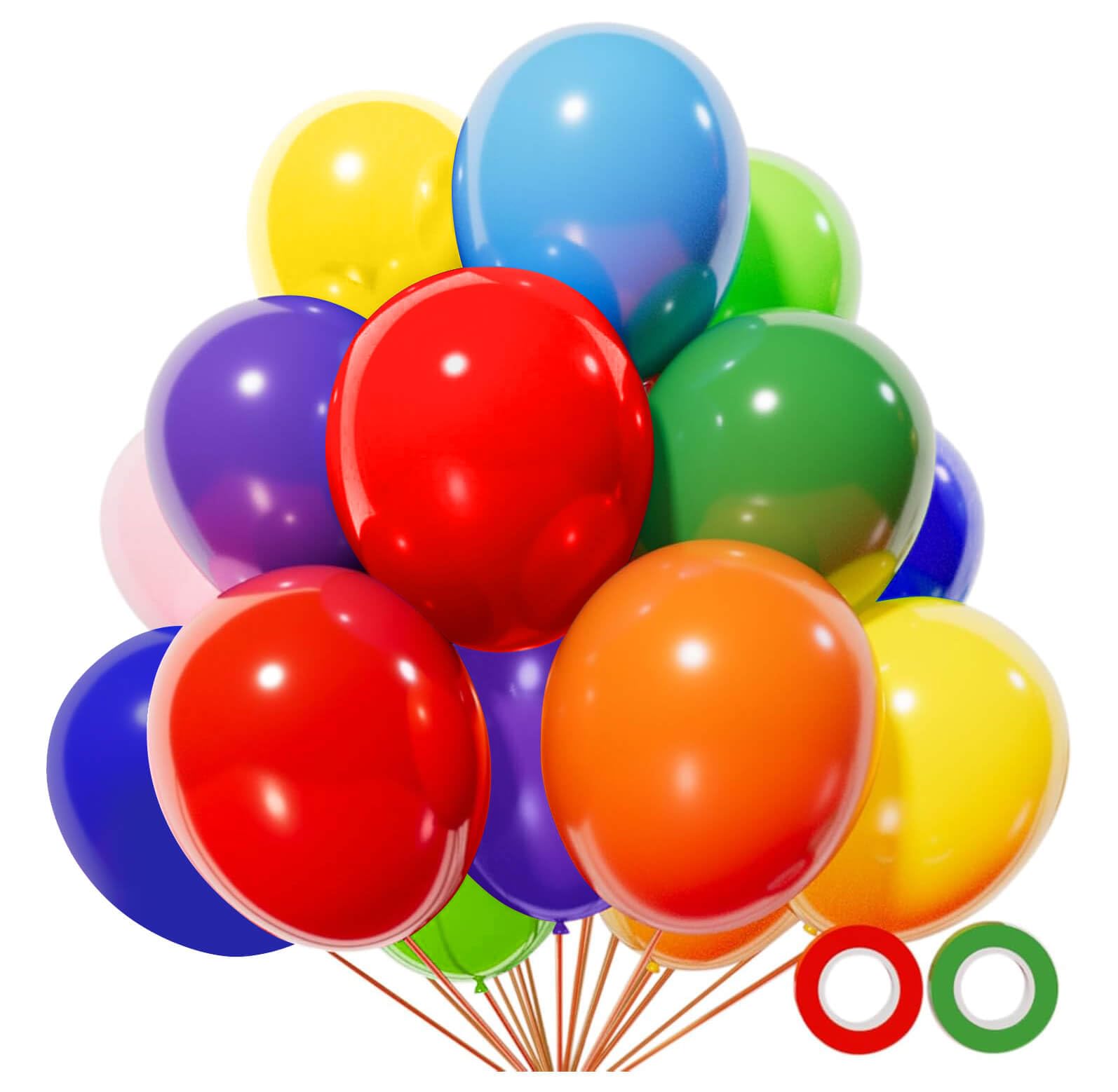 Black Balloons 110Pcs, 5 Inch Small Black Latex Party Balloons, Mini Thick Black Birthday Balloons for Wedding Baby Shower Decorations.