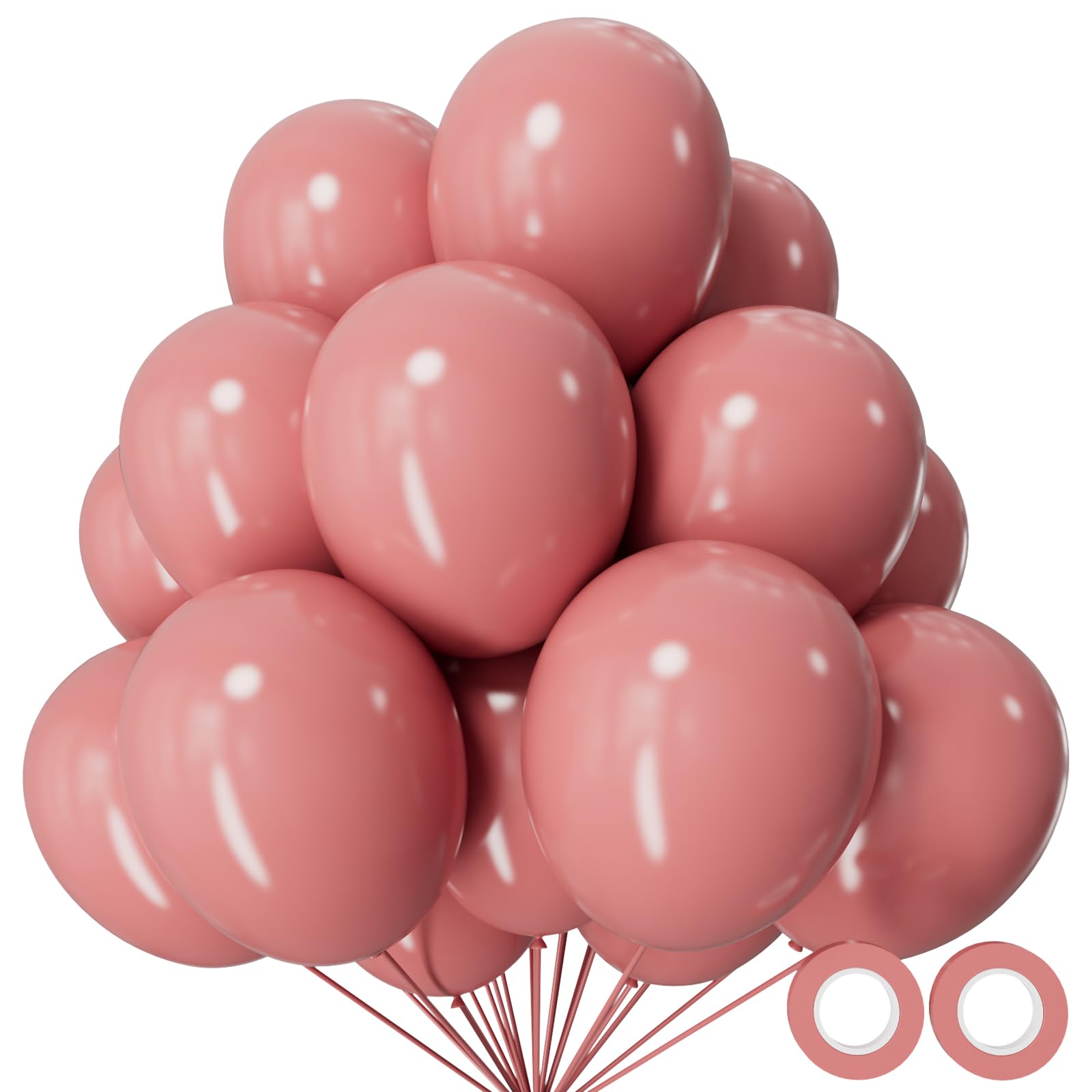 Black Balloons 110Pcs, 5 Inch Small Black Latex Party Balloons, Mini Thick Black Birthday Balloons for Wedding Baby Shower Decorations.