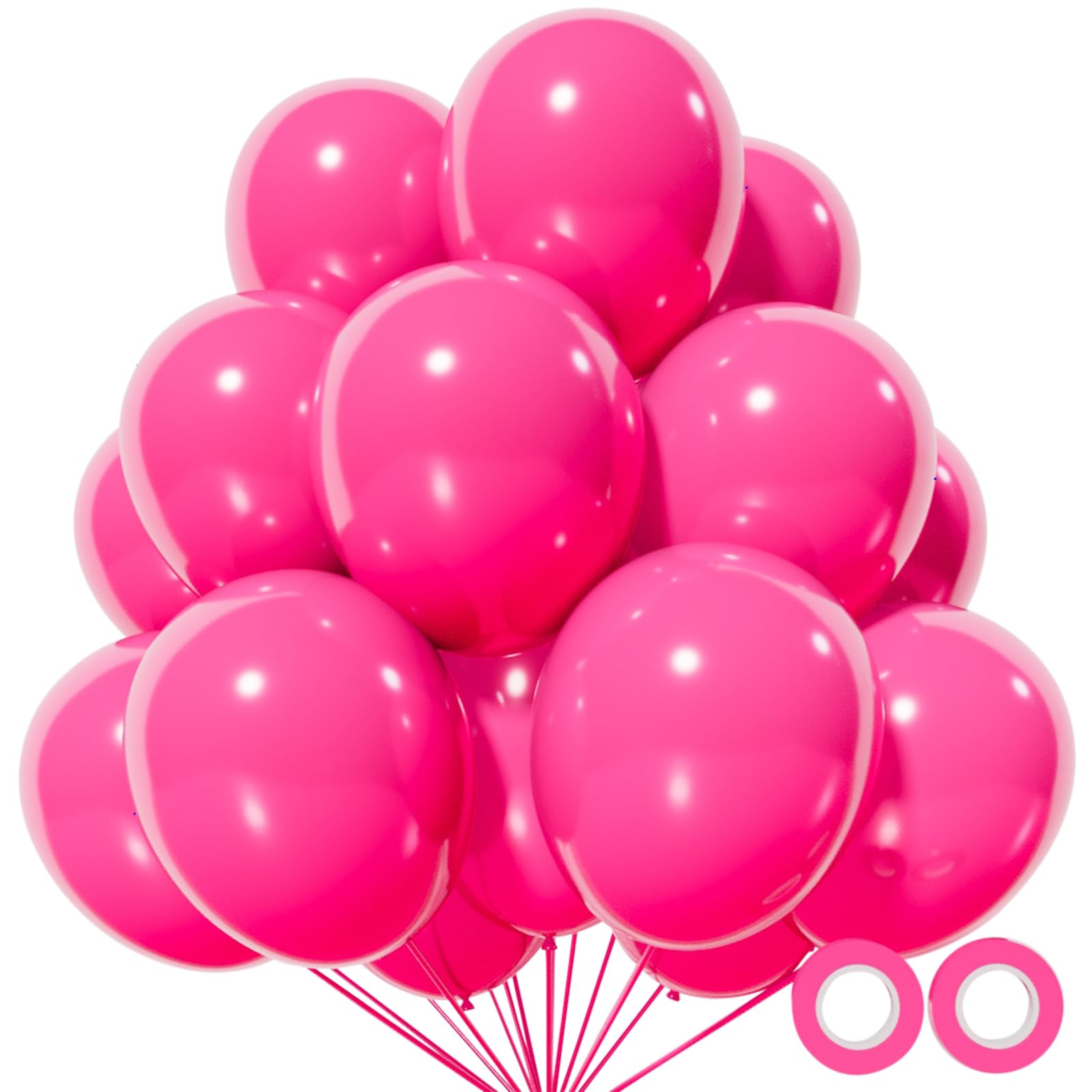 Black Balloons 110Pcs, 5 Inch Small Black Latex Party Balloons, Mini Thick Black Birthday Balloons for Wedding Baby Shower Decorations.