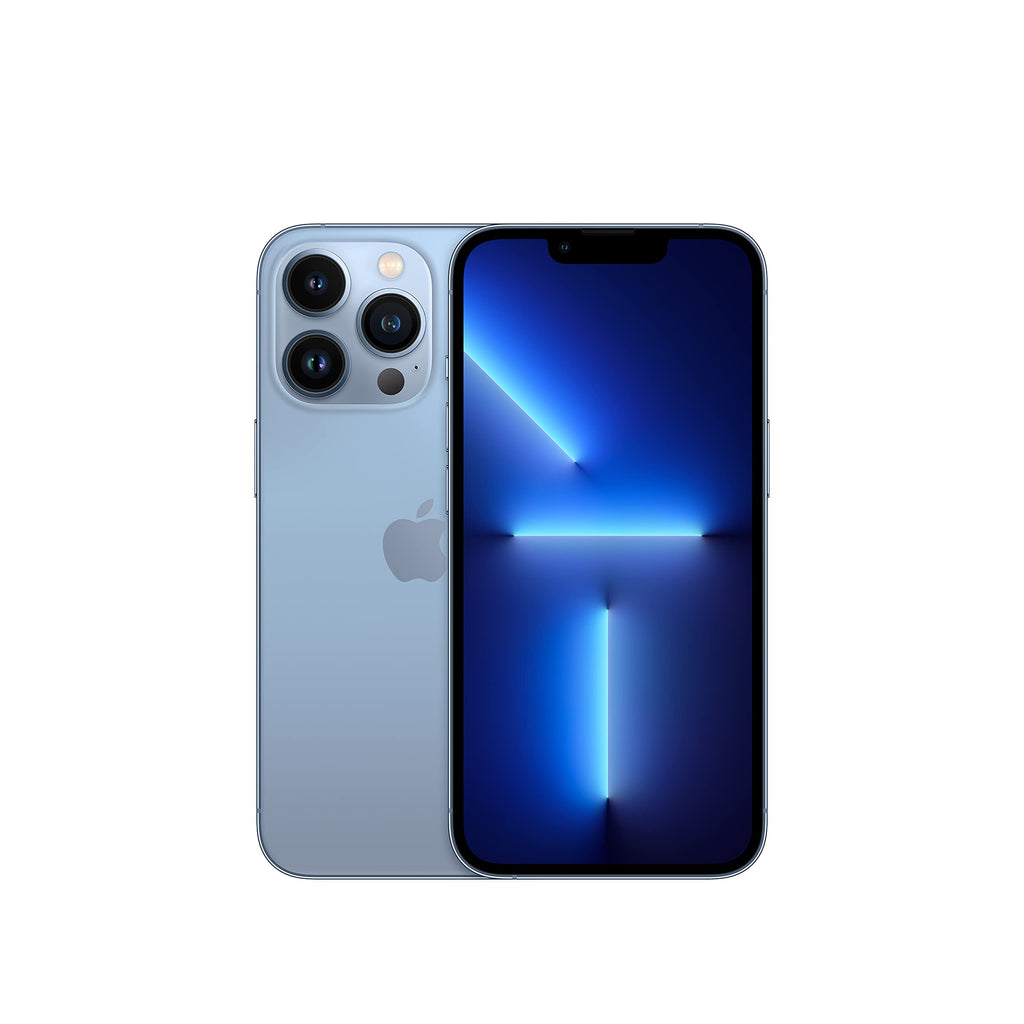 Apple iPhone 13 Pro, 128GB, Sierra Blue - Unlocked (Renewed)