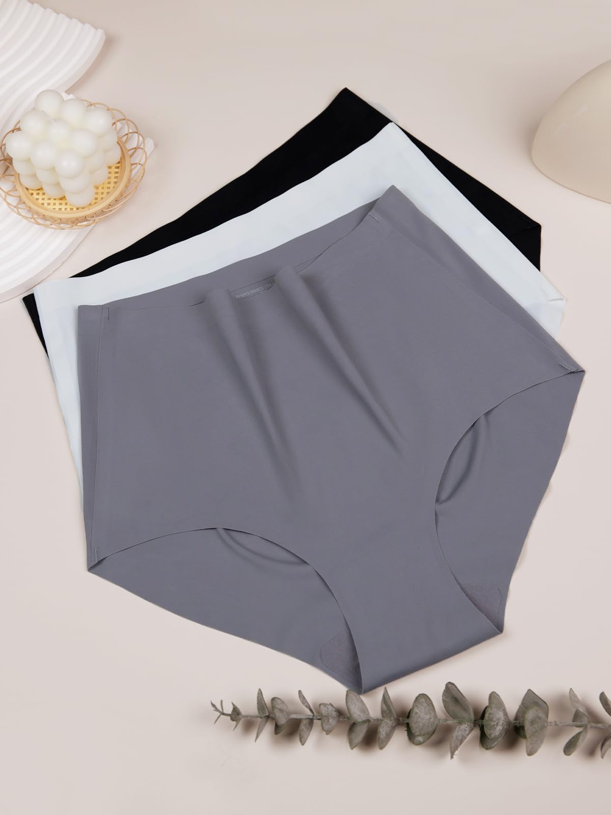 Women's High Waisted Seamless Underwear – 6 Pack