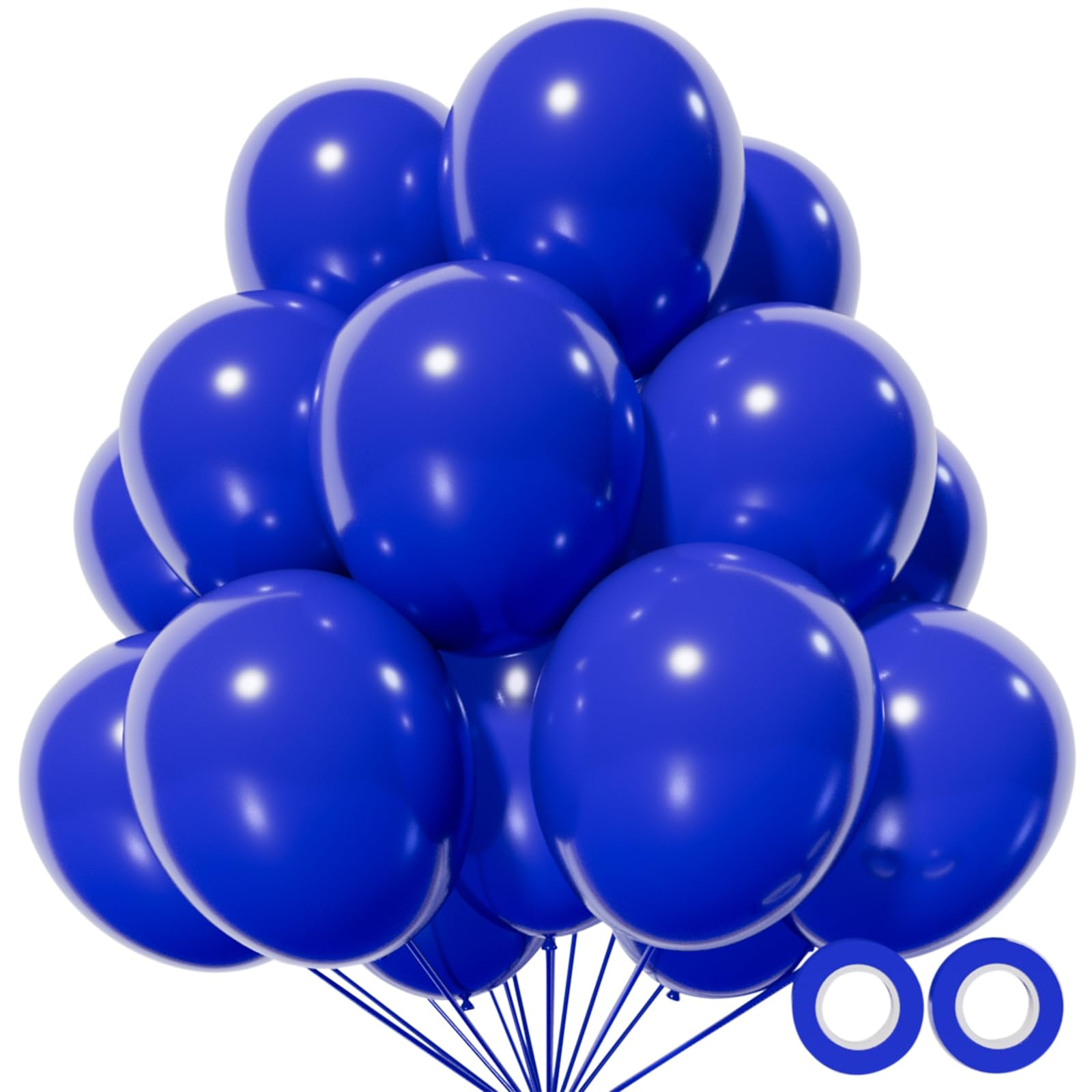 Black Balloons 110Pcs, 5 Inch Small Black Latex Party Balloons, Mini Thick Black Birthday Balloons for Wedding Baby Shower Decorations.