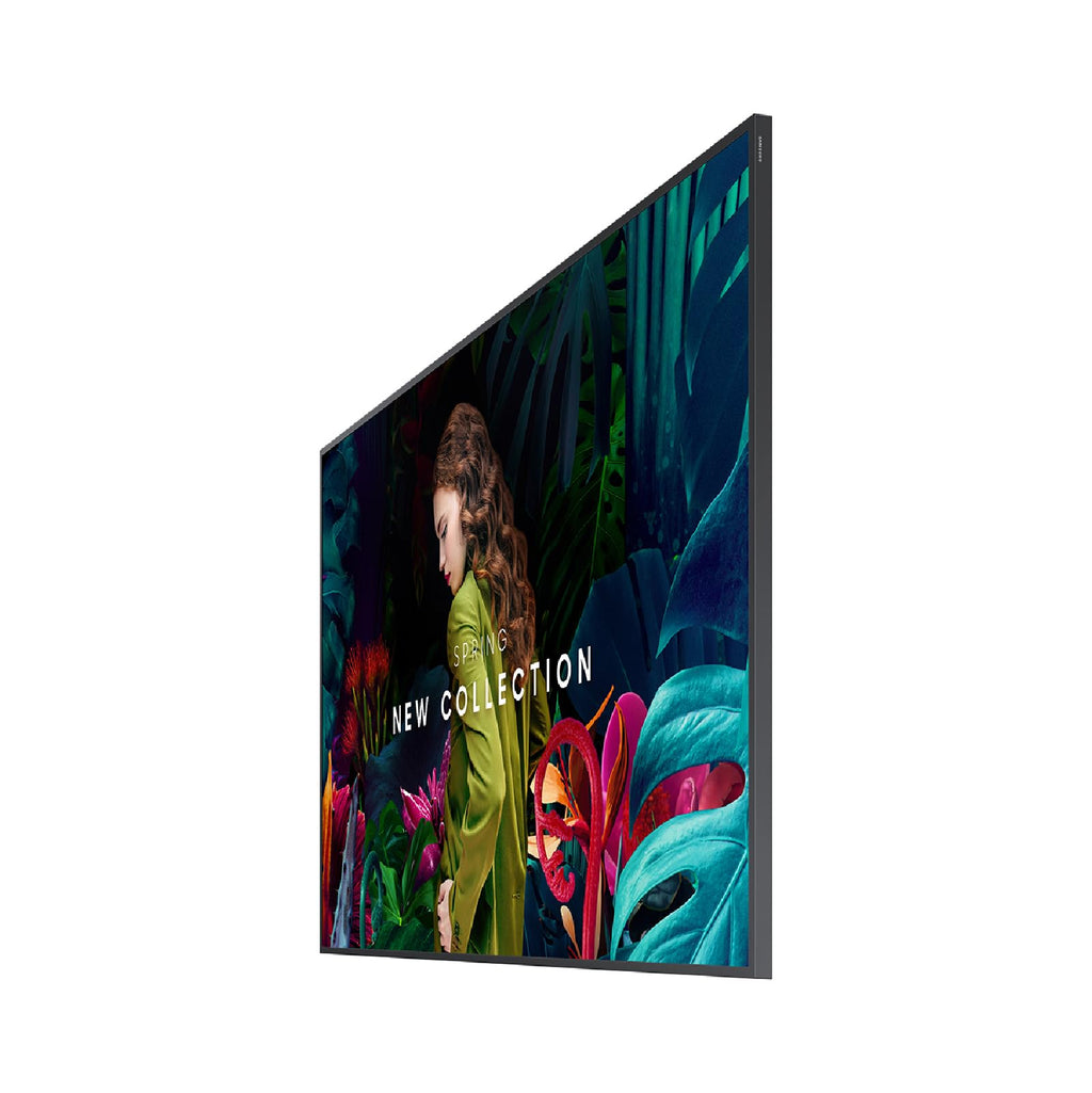 Samsung 55” Commercial UHD Signage, 28.5mm Depth, Dynamic Crystal Color, Quantum Processor Lite 4K, Ultra Slim Depth, Home UI, Centered VESA Holes, 3-Year Warranty, LH55QBCEBGCXGO