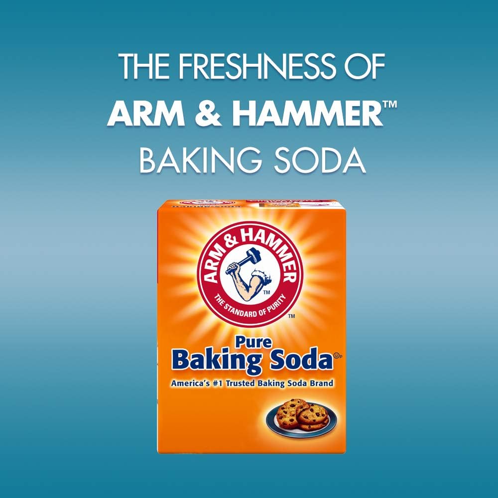 ARM & HAMMER Plus OxiClean with Odor Blasters Liquid Laundry Detergent, Laundry Odor Remover, Attacks Stains, Fresh Botanical Scent, 74 Loads, 96.2 Fl Oz