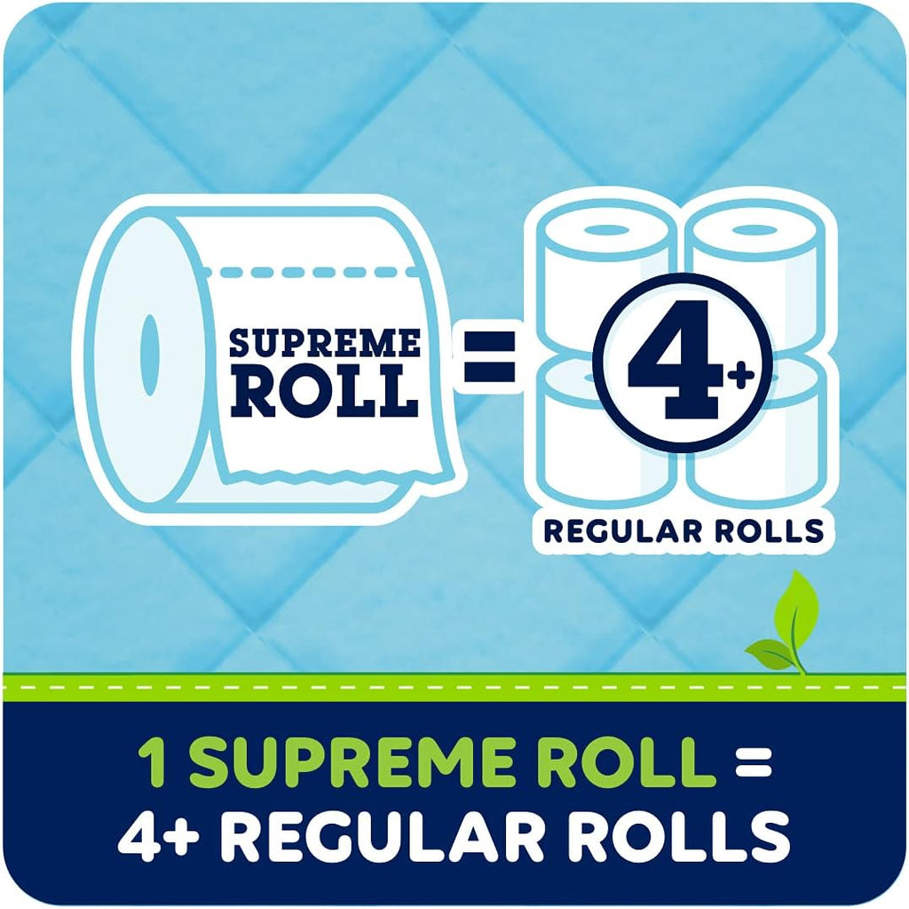 Quilted Northern Ultra Soft & Strong Toilet Paper, 48 Double Rolls, 48 = 96 Regular Rolls,12 Count (Pack of 4)