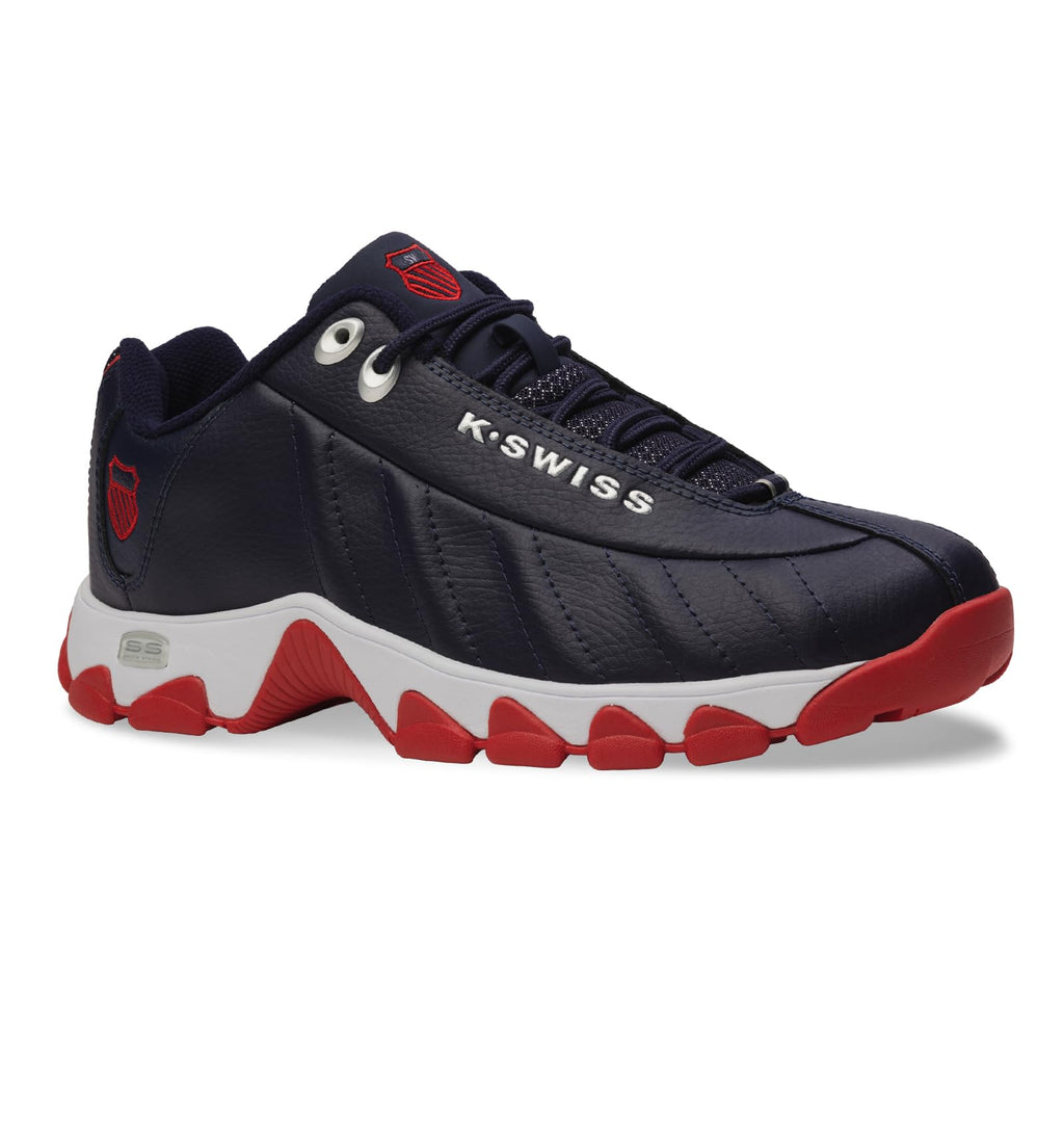 K-Swiss Men's ST329 CMF Sneaker, Wide Tennis Walking Shoes Leather Upper