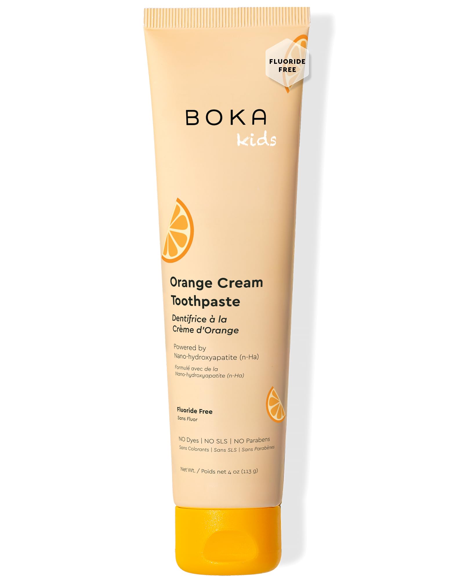 Boka Fluoride Free Toothpaste Nano Hydroxyapatite Toothpaste - Strawberry Mango Flavor, 1.3 oz 2pk US Manufactured