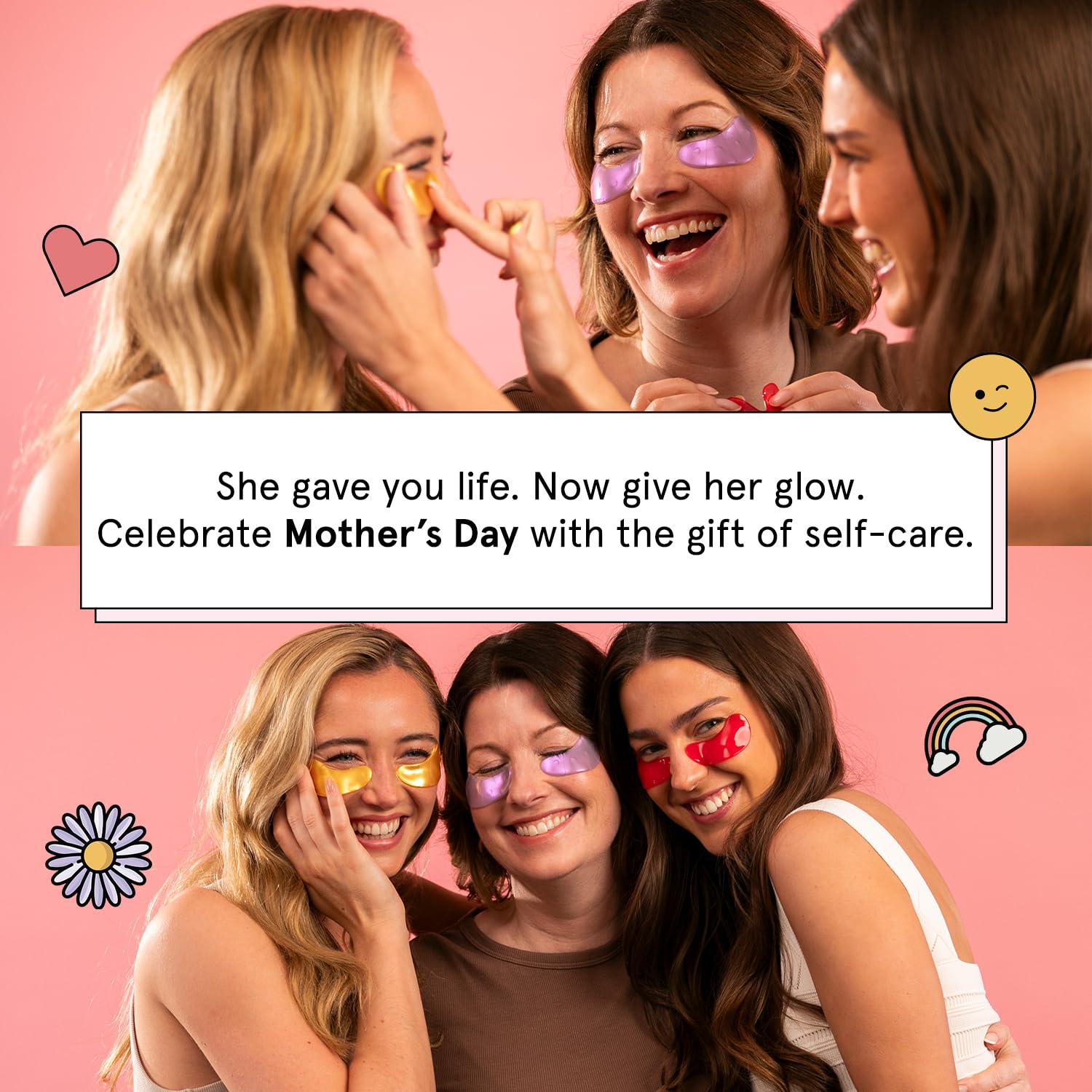 grace & stella Under Eye Mask Variety Pack - 18 Pairs of Under Eye Patches for Dark Circles - With 6 Colors (3 Pairs/Color) - Mothers Day Gifts for Mom - Gel Masks Puffy Eyes for Women, Vegan