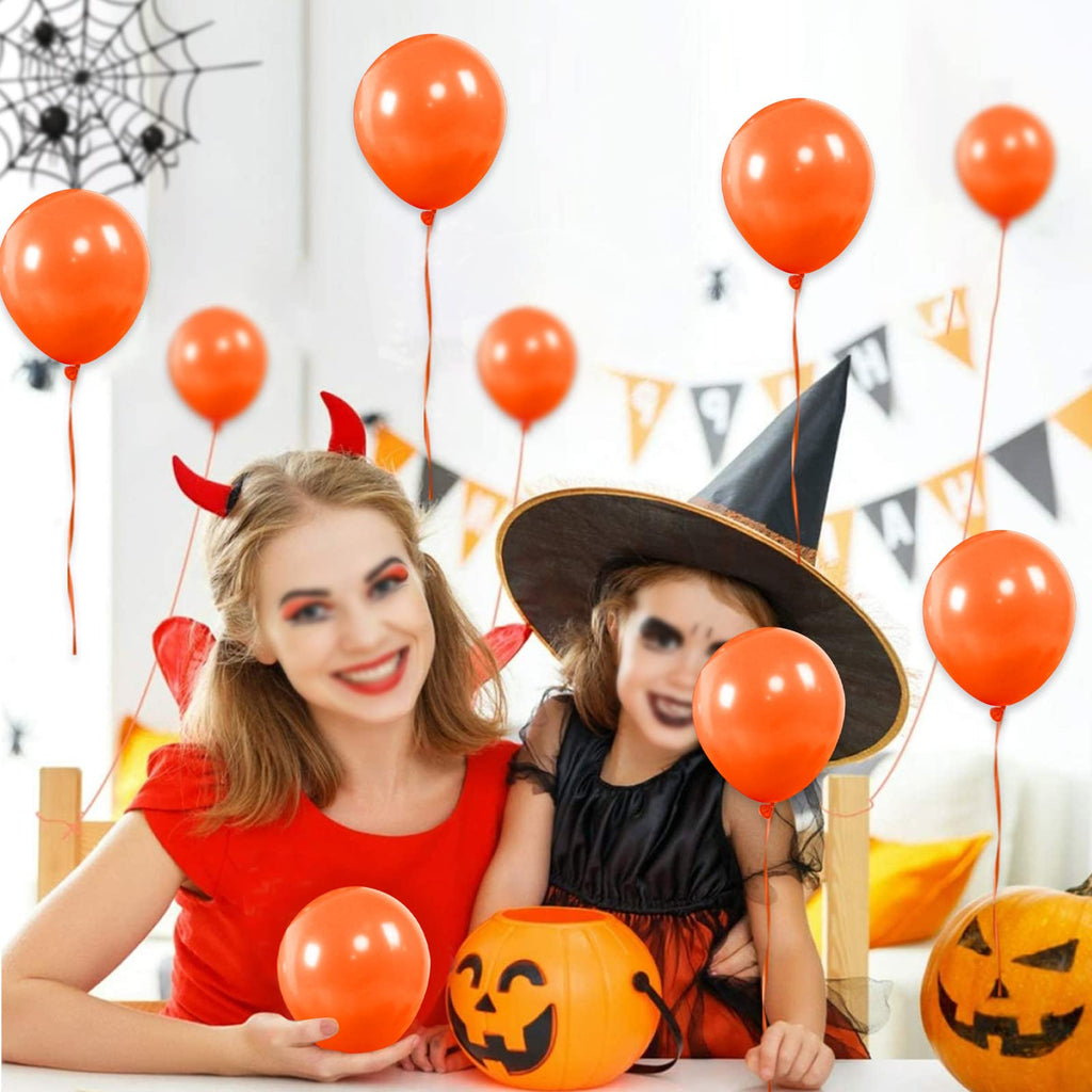 Black Balloons 110Pcs, 5 Inch Small Black Latex Party Balloons, Mini Thick Black Birthday Balloons for Wedding Baby Shower Decorations.