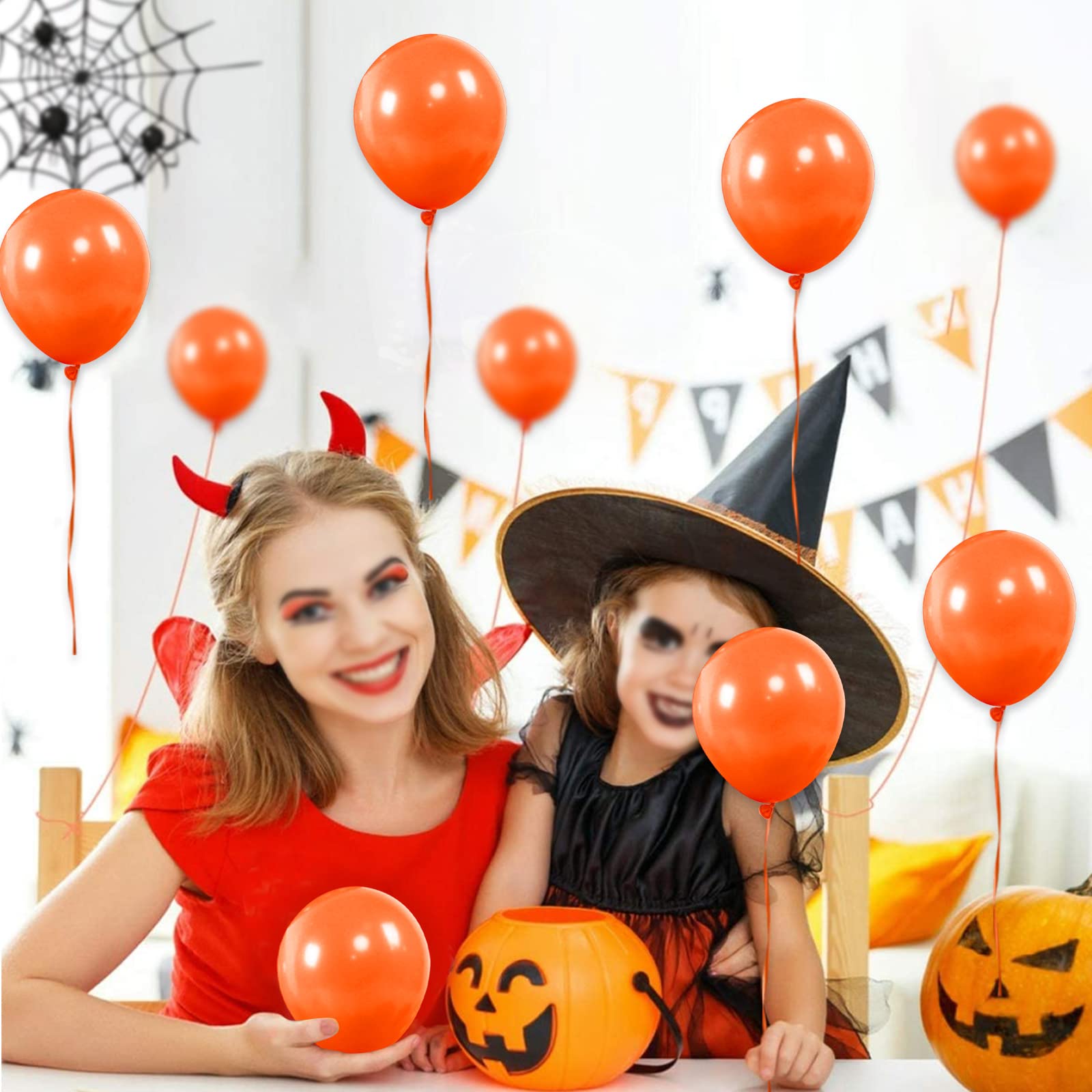 Black Balloons 110Pcs, 5 Inch Small Black Latex Party Balloons, Mini Thick Black Birthday Balloons for Wedding Baby Shower Decorations.