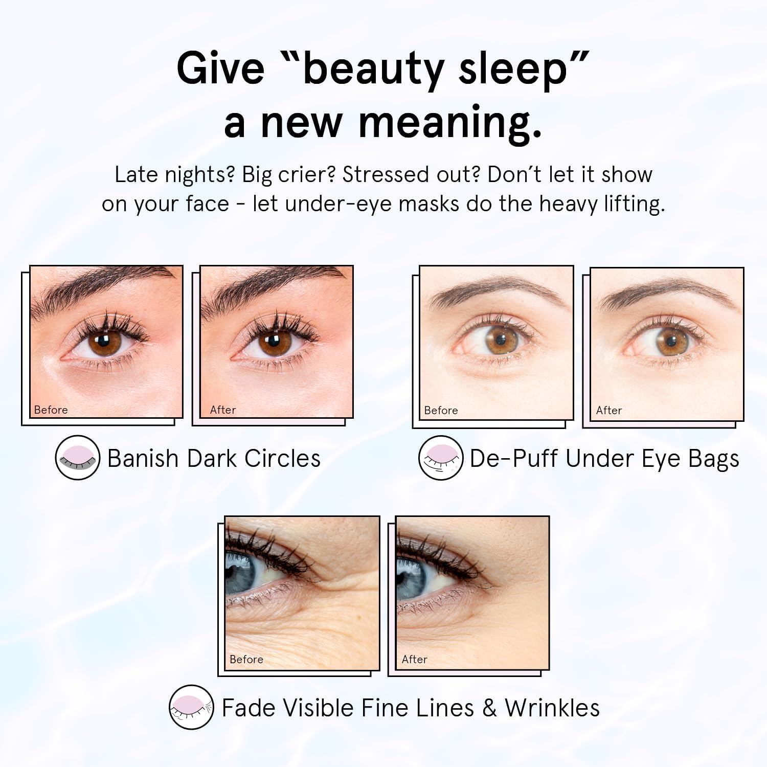 grace & stella Under Eye Mask Variety Pack - 18 Pairs of Under Eye Patches for Dark Circles - With 6 Colors (3 Pairs/Color) - Mothers Day Gifts for Mom - Gel Masks Puffy Eyes for Women, Vegan