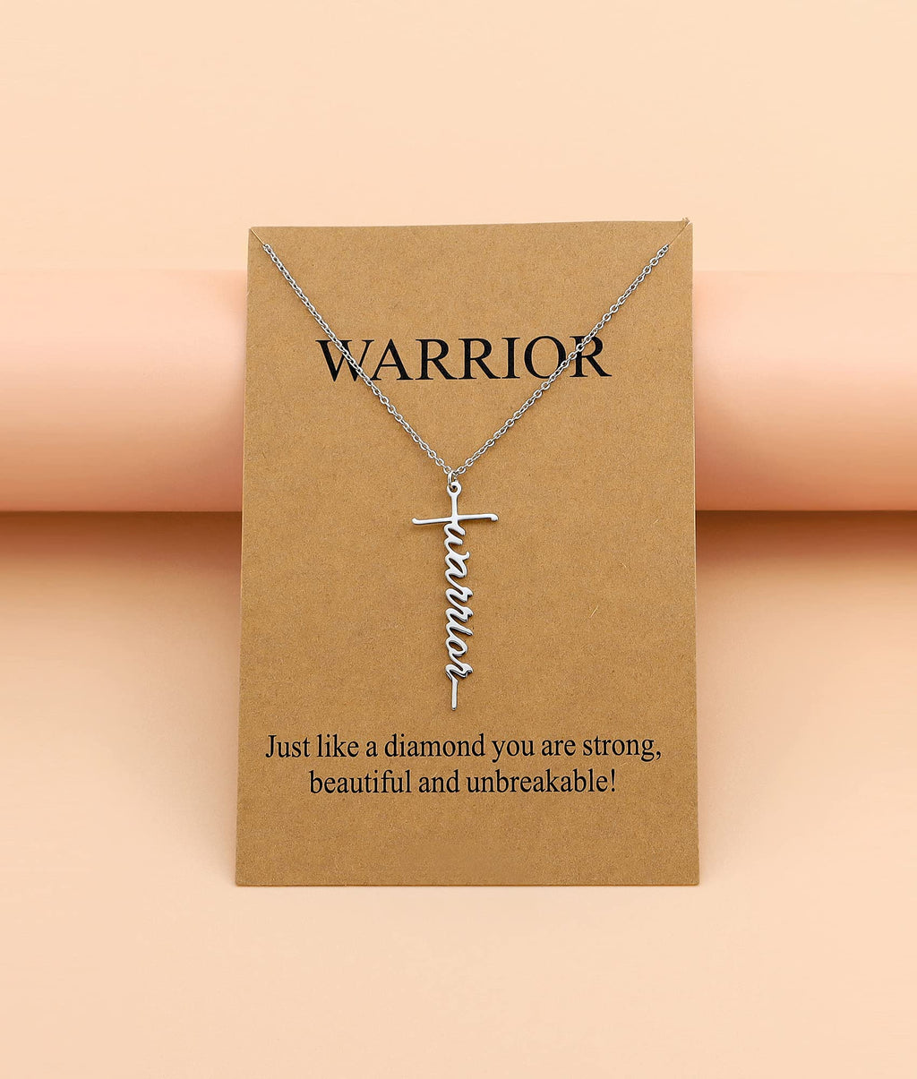 Lcherry Faith Cross Pendant Necklace for Women Religious Christian Jewelry Mother's Day Gifts for Women