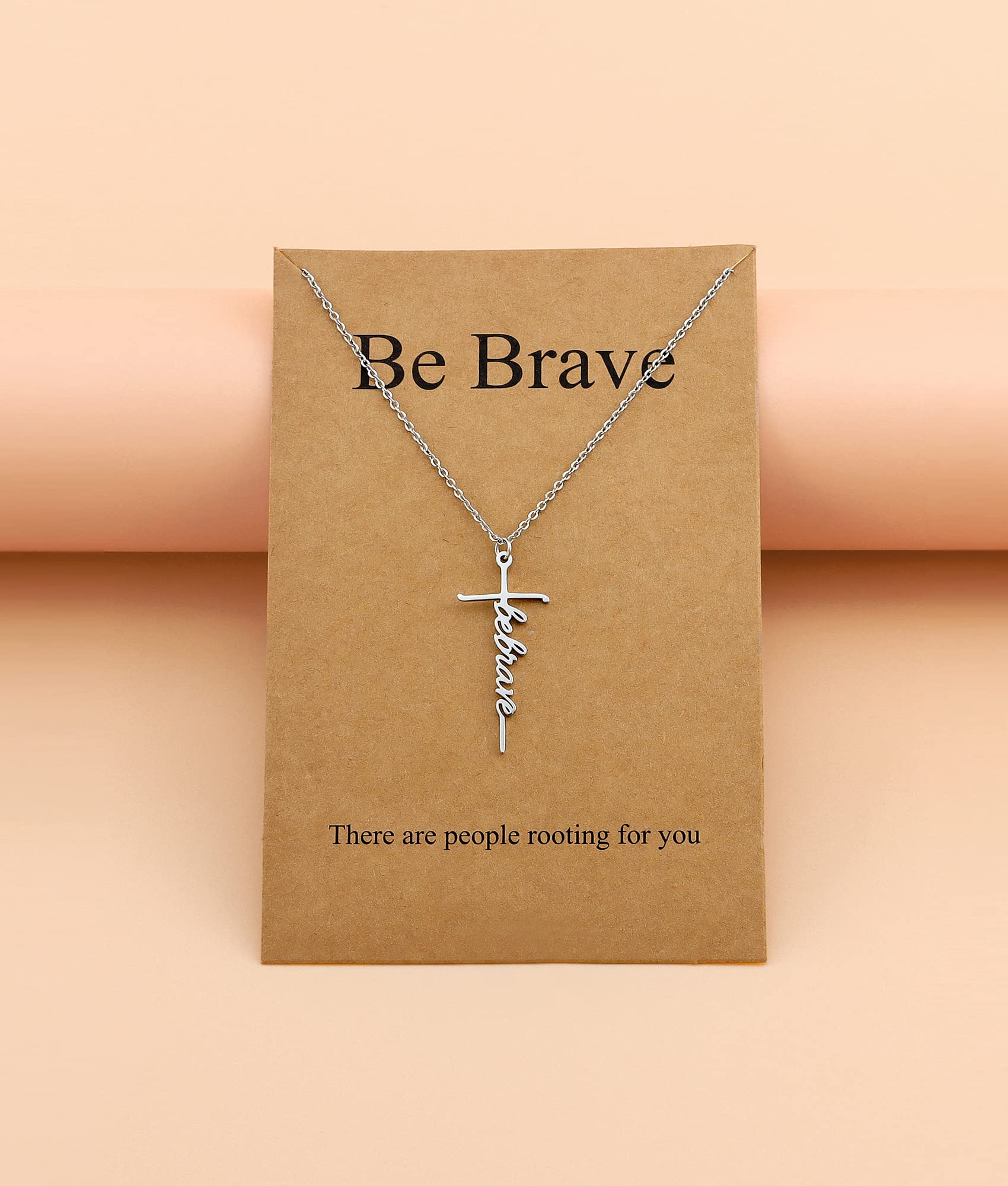 Lcherry Faith Cross Pendant Necklace for Women Religious Christian Jewelry Mother's Day Gifts for Women