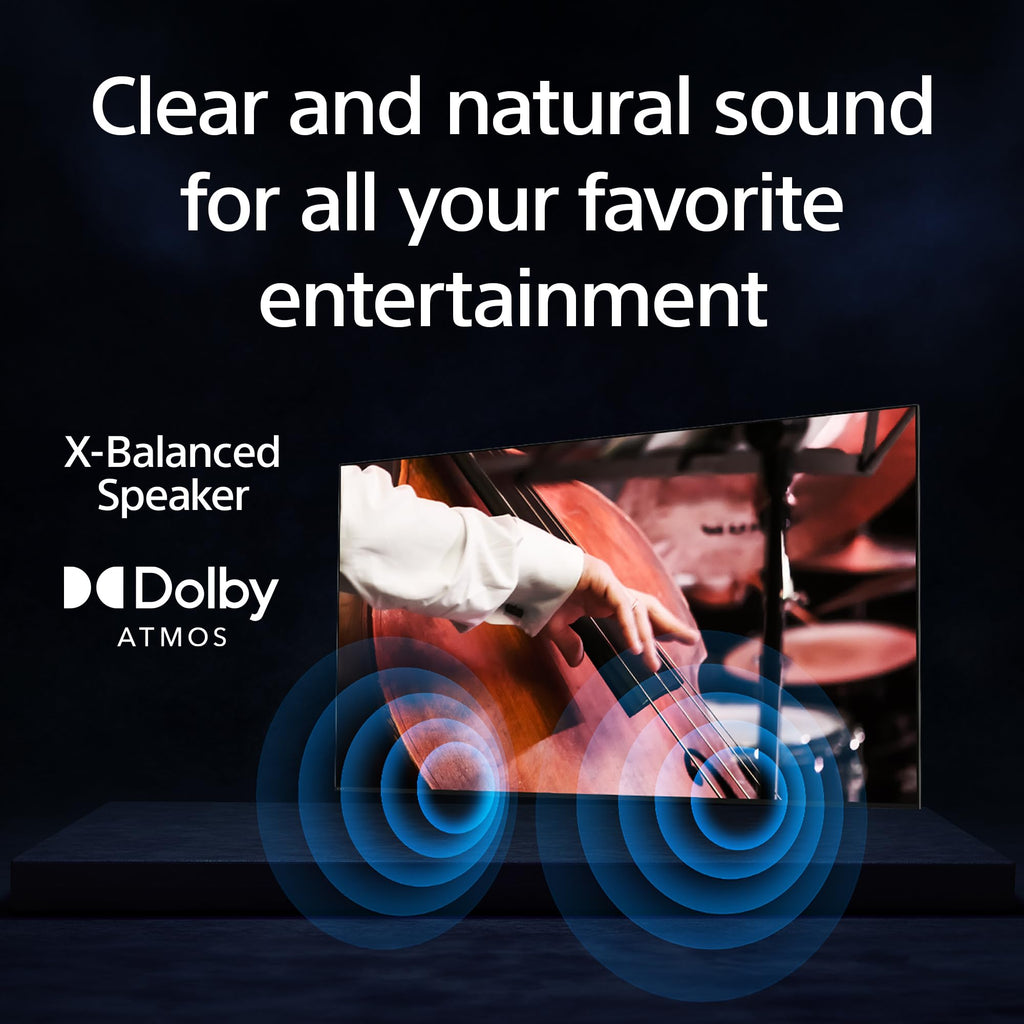 Sony 75-Inch Class 4K Ultra HD BRAVIA 3 LED Smart TV with Google TV, Dolby Vision HDR, and Exclusive Features for PlayStation®5 (K-75S30)