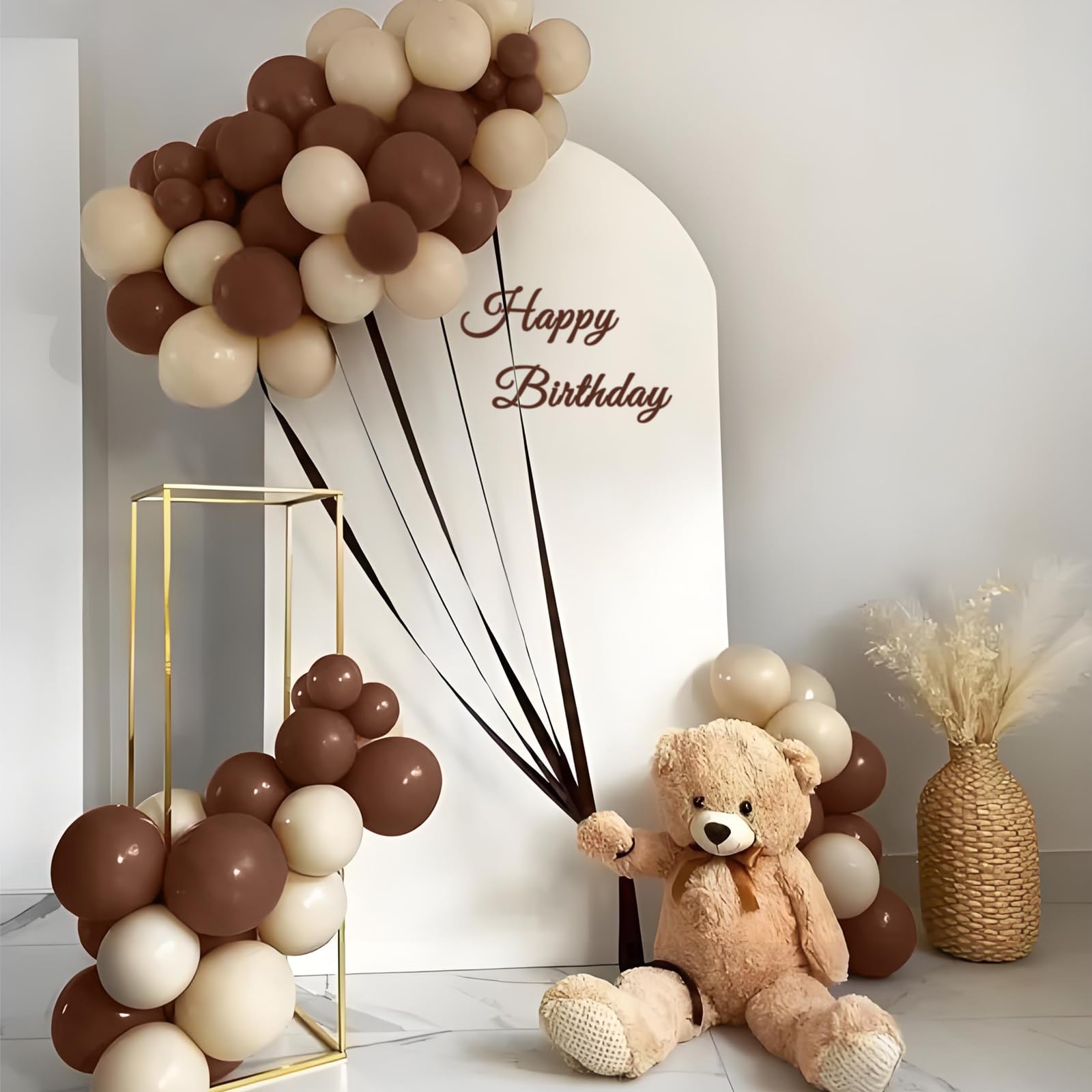 Black Balloons 110Pcs, 5 Inch Small Black Latex Party Balloons, Mini Thick Black Birthday Balloons for Wedding Baby Shower Decorations.