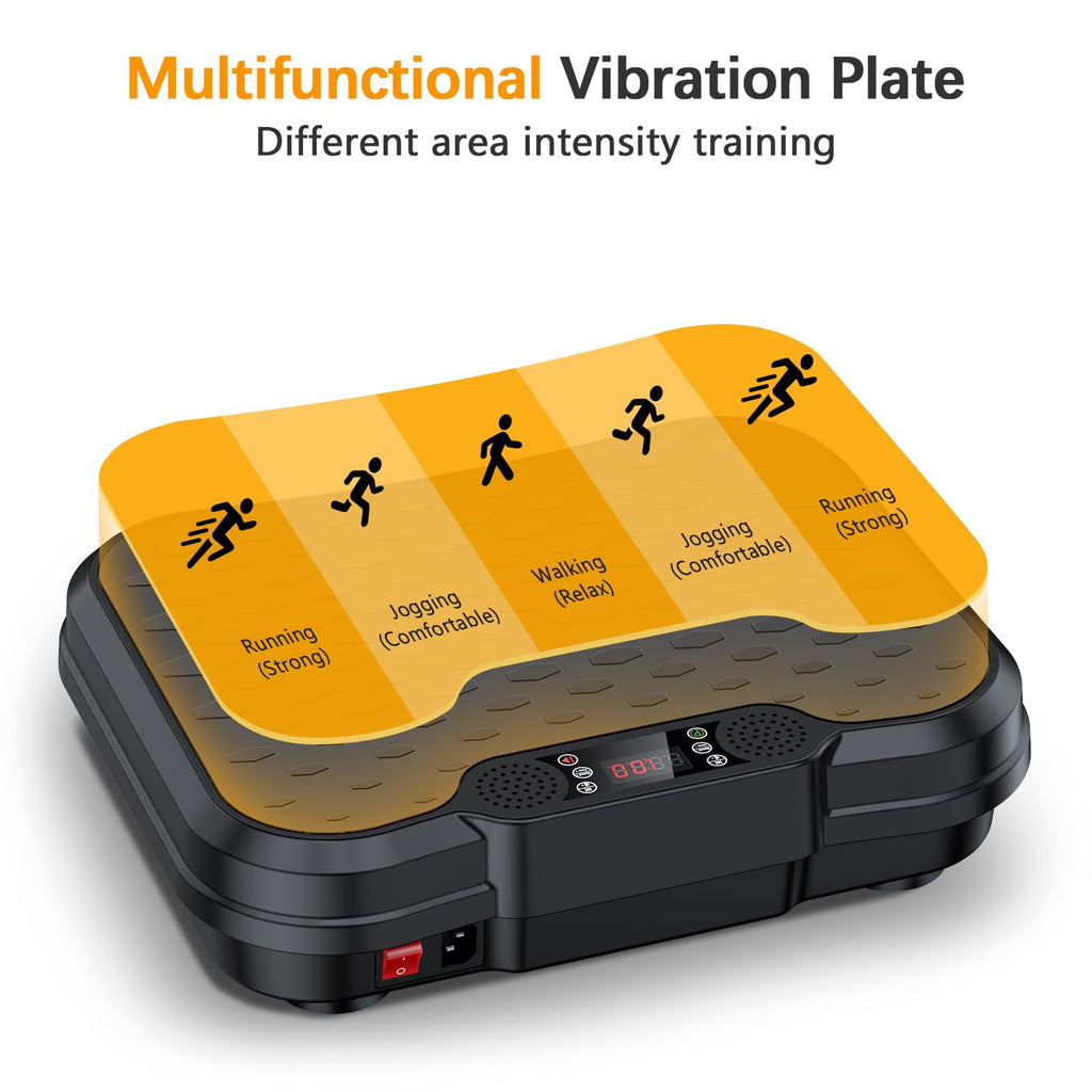 NXSCI Vibration Plate Exercise Machine,Vibrating Platform for Lymphatic Drainage with 250 Speeds,500 lbs Weight Capacity,Vibrated Plates for Weight Loss,Full Body Workout Equipment for Fitness at Home