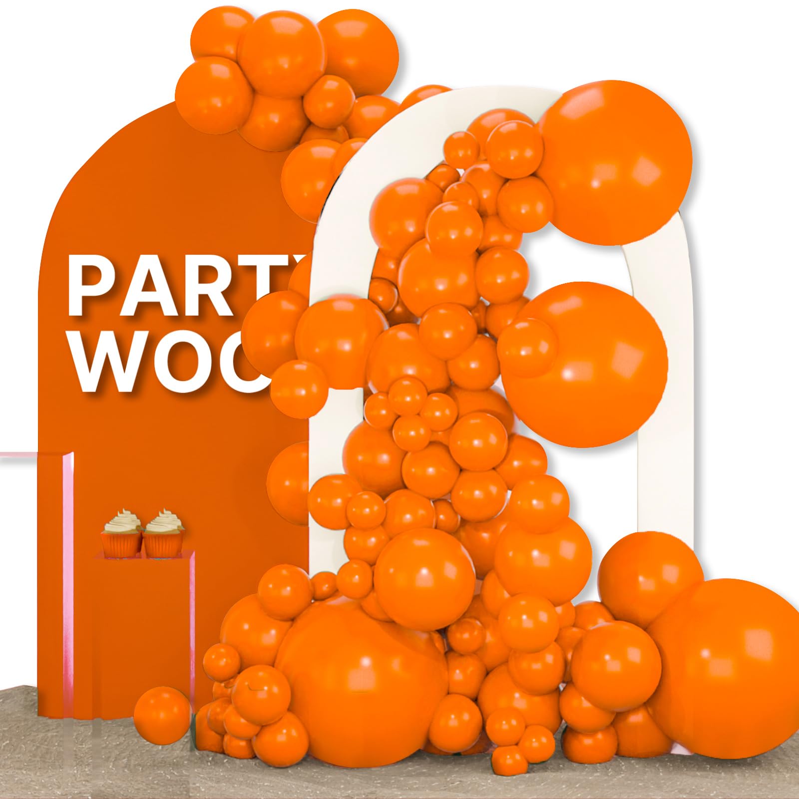 PartyWoo Nude Balloons 50pcs 5 Inch Apricot Boho Fall Neutral Latex Helium Balloons for Graduation Wedding Anniversary Birthday Boy Baby Shower Woodland Boho Theme Party Decorations Brown-F05