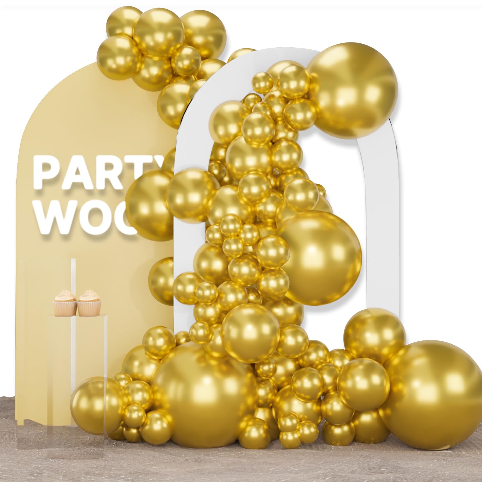 PartyWoo Nude Balloons 50pcs 5 Inch Apricot Boho Fall Neutral Latex Helium Balloons for Graduation Wedding Anniversary Birthday Boy Baby Shower Woodland Boho Theme Party Decorations Brown-F05