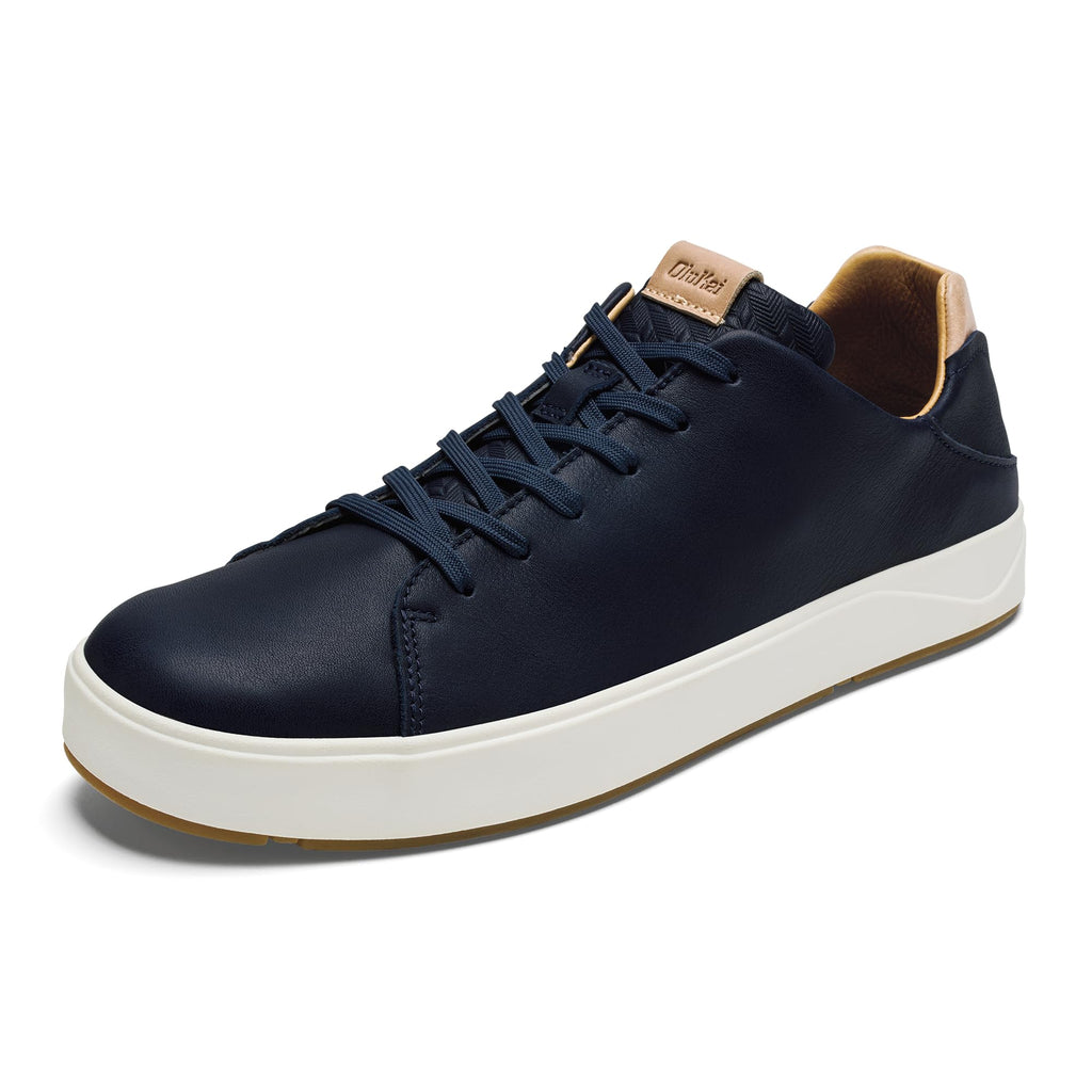 OLUKAI Lae'ahi Li 'Ili Men's Waterproof Leather Sneaker, Versatile & Casual Everyday Shoe, All-Day Comfort & Support, Enhanced Grip & Traction