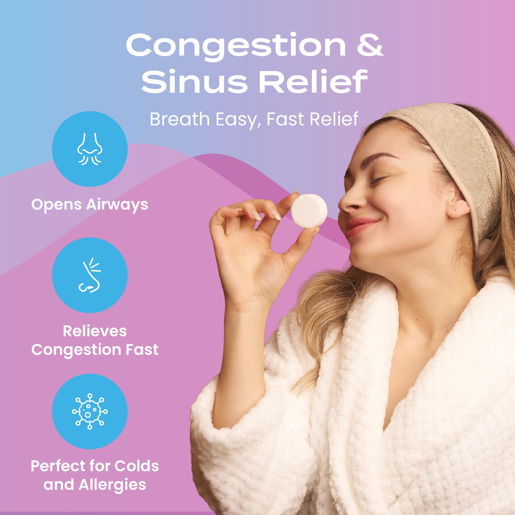 Body Restore Shower Steamers Aromatherapy 6 Pack – Mothers Day Gifts for Mom, Birthday Gifts for Women, Relaxation Stress Relief Self Care – Citrus Essential Oil Tablets