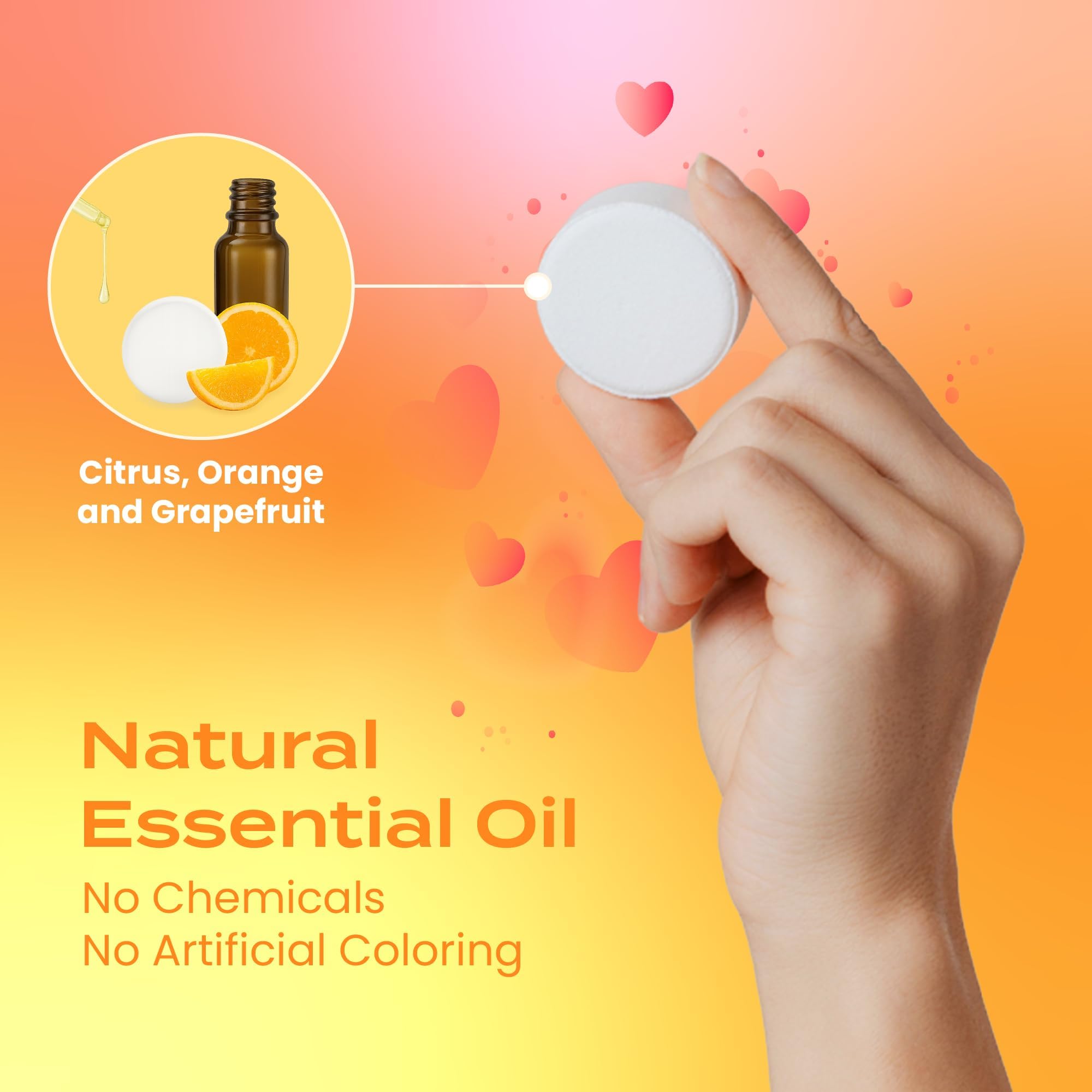 Body Restore Shower Steamers Aromatherapy 6 Pack – Mothers Day Gifts for Mom, Birthday Gifts for Women, Relaxation Stress Relief Self Care – Citrus Essential Oil Tablets