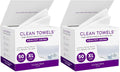 Reduces Fine Lines and Wrinkles in 6 weeks or Less, CLEAN SKIN CLUB Healthy Aging Clean Towels® XL, Disposable Face Towels, XL - 1 Pack (50 count)