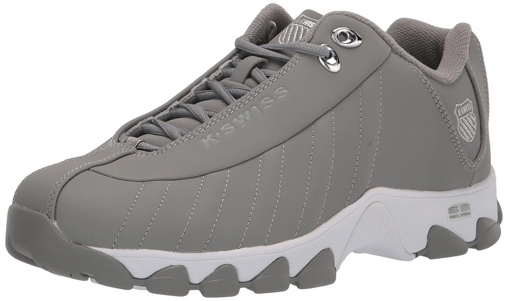 K-Swiss Men's ST329 CMF Sneaker, Wide Tennis Walking Shoes Leather Upper