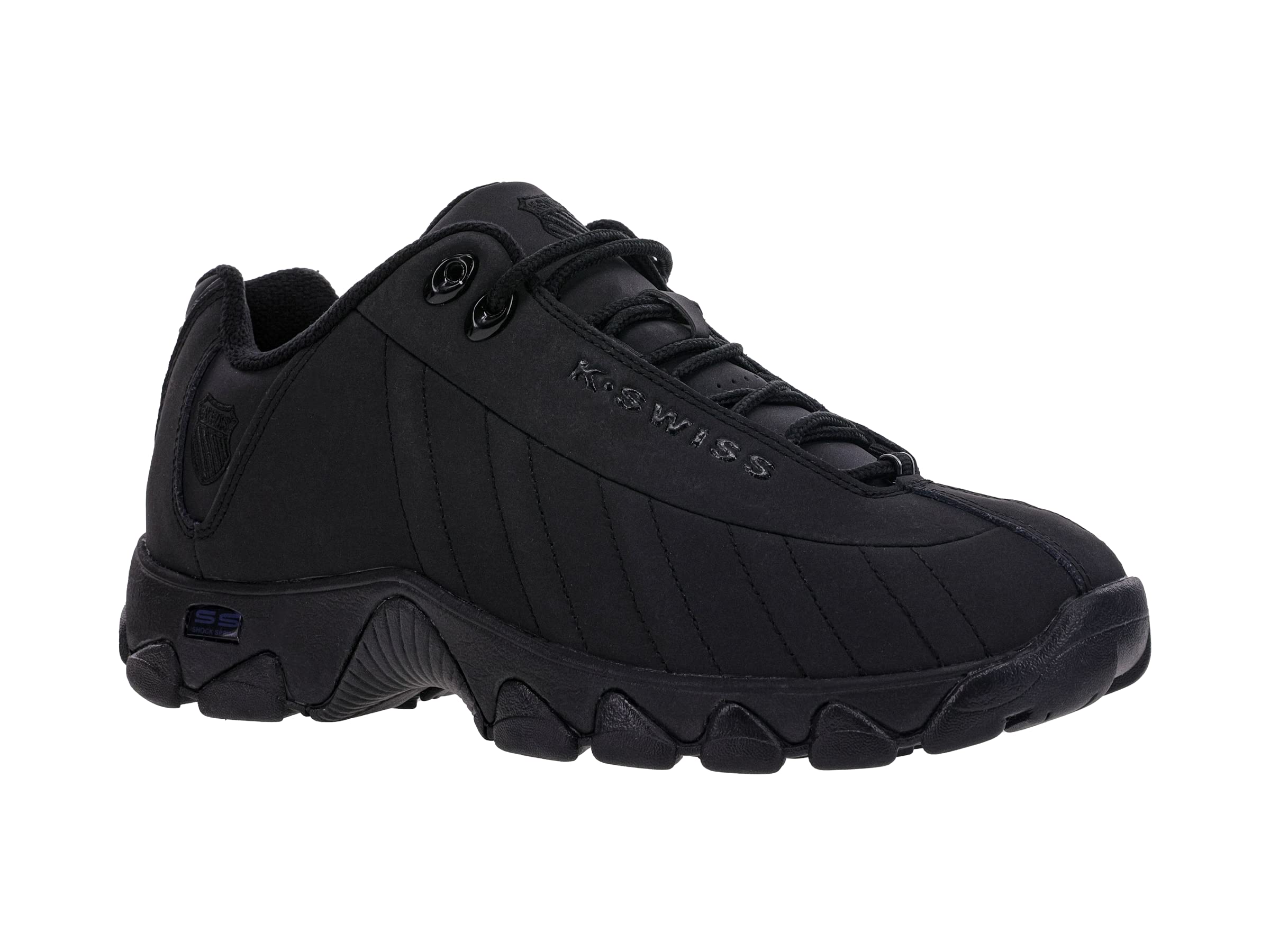 K-Swiss Men's ST329 CMF Sneaker, Wide Tennis Walking Shoes Leather Upper
