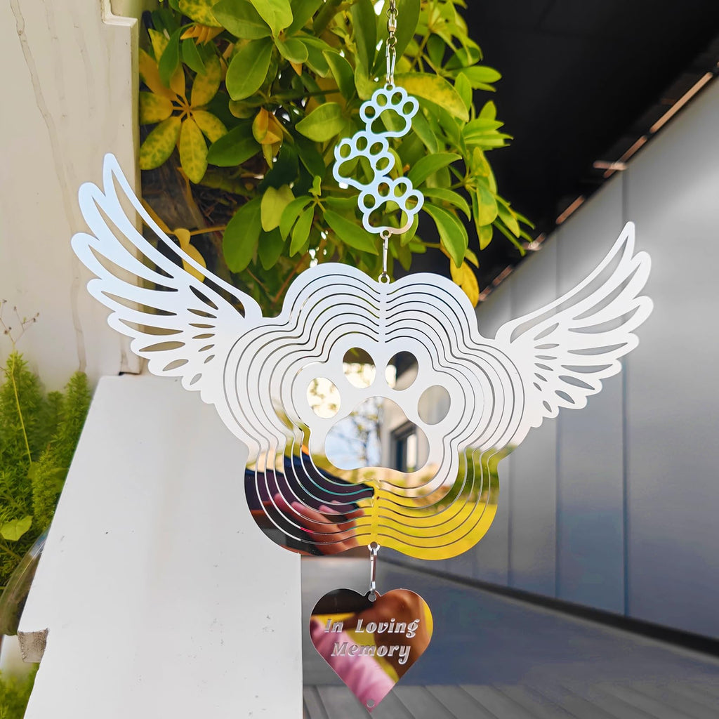 DJUAN 4th of July Decorations,12in American Flag Patriotic Wind Spinner Fourth of July Decor Outdoor,Garden Wind Spinners Patriotic Decor Independence Day Decorations for Yard,Garden,Patio