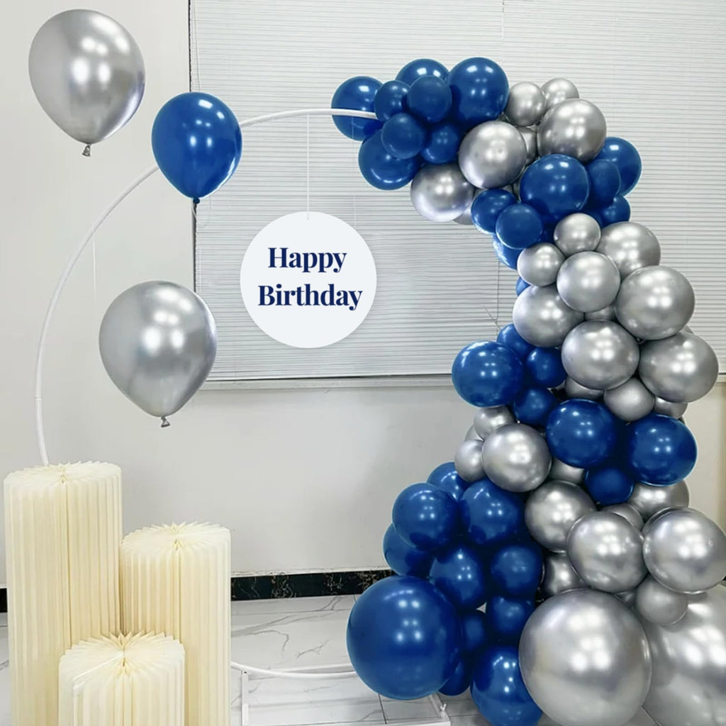 Black Balloons 110Pcs, 5 Inch Small Black Latex Party Balloons, Mini Thick Black Birthday Balloons for Wedding Baby Shower Decorations.