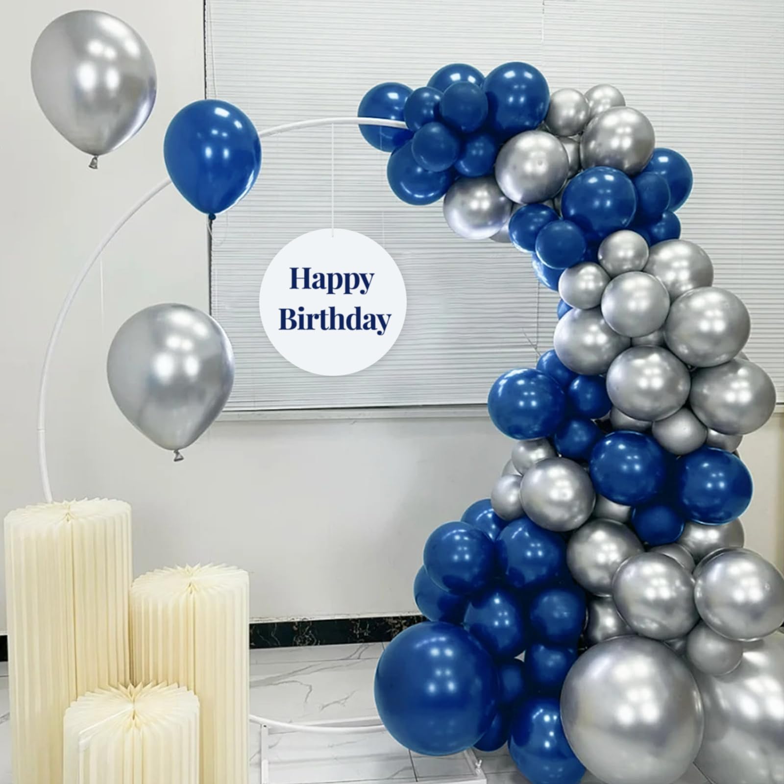 Black Balloons 110Pcs, 5 Inch Small Black Latex Party Balloons, Mini Thick Black Birthday Balloons for Wedding Baby Shower Decorations.