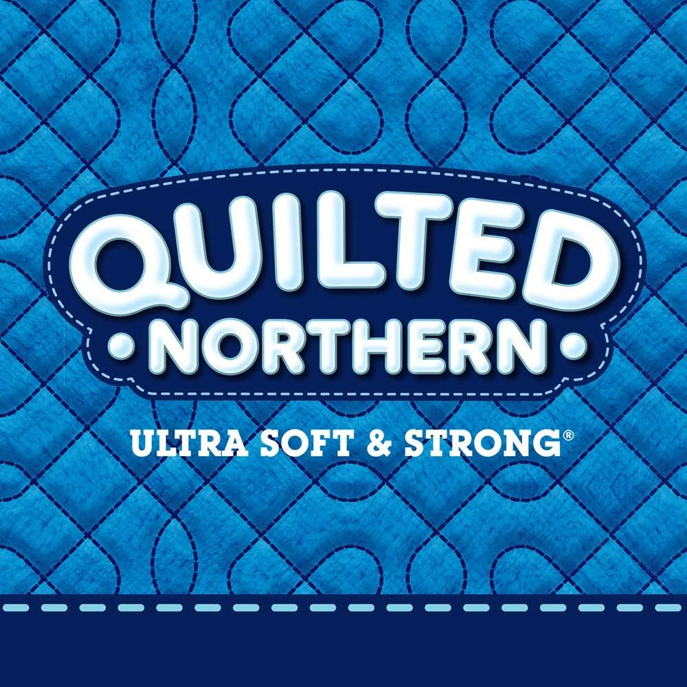 Quilted Northern Ultra Soft & Strong Toilet Paper, 48 Double Rolls, 48 = 96 Regular Rolls,12 Count (Pack of 4)